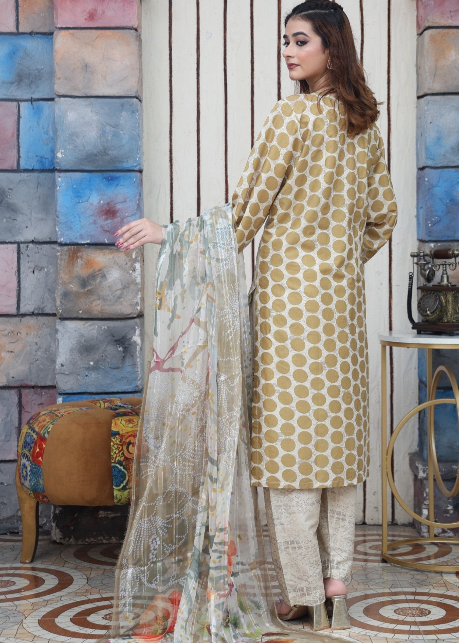 Mr Rai Attires Zaara Embroidered 3p Women 3pcs