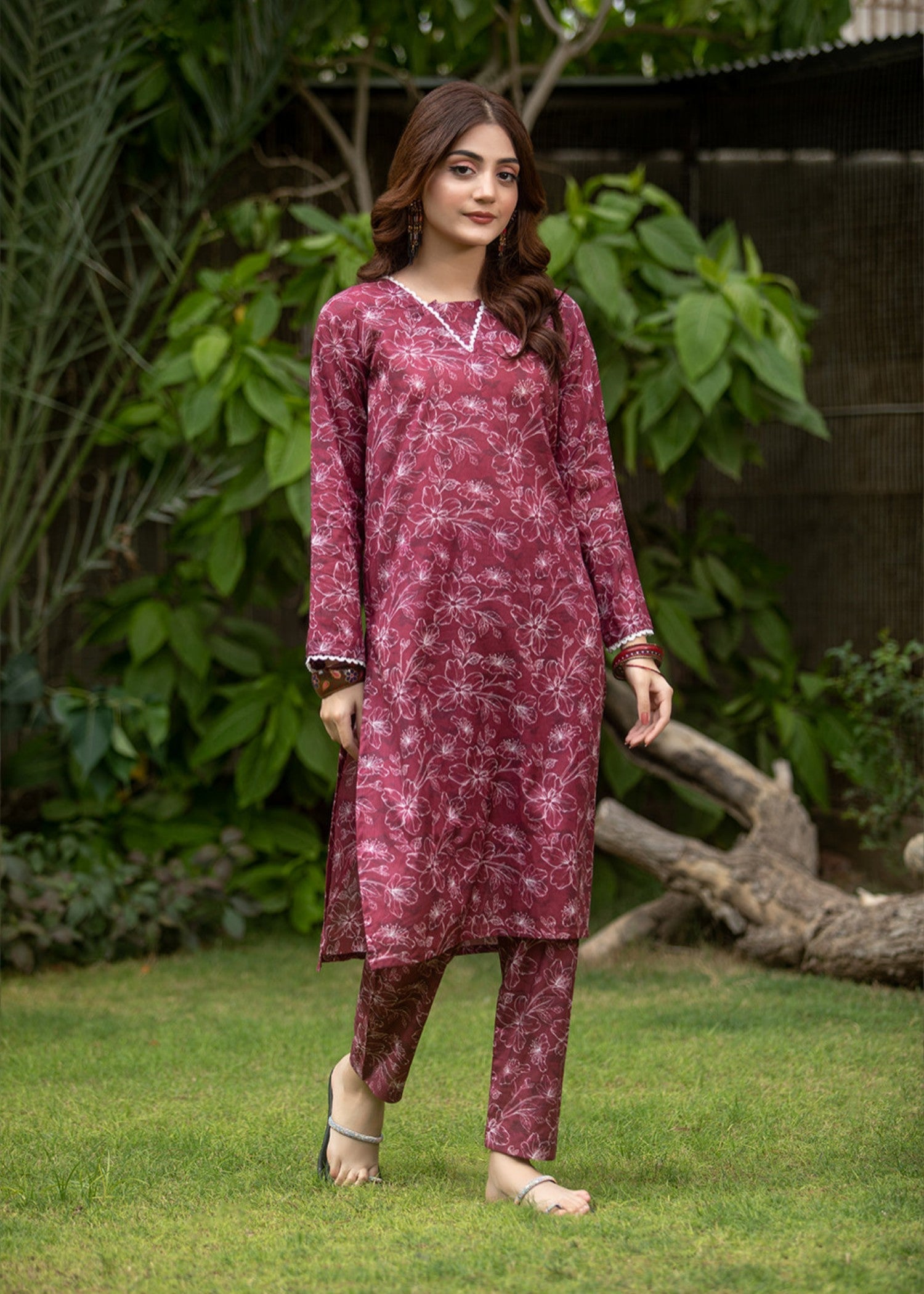 Afsarah MAROONISH Women 2pcs