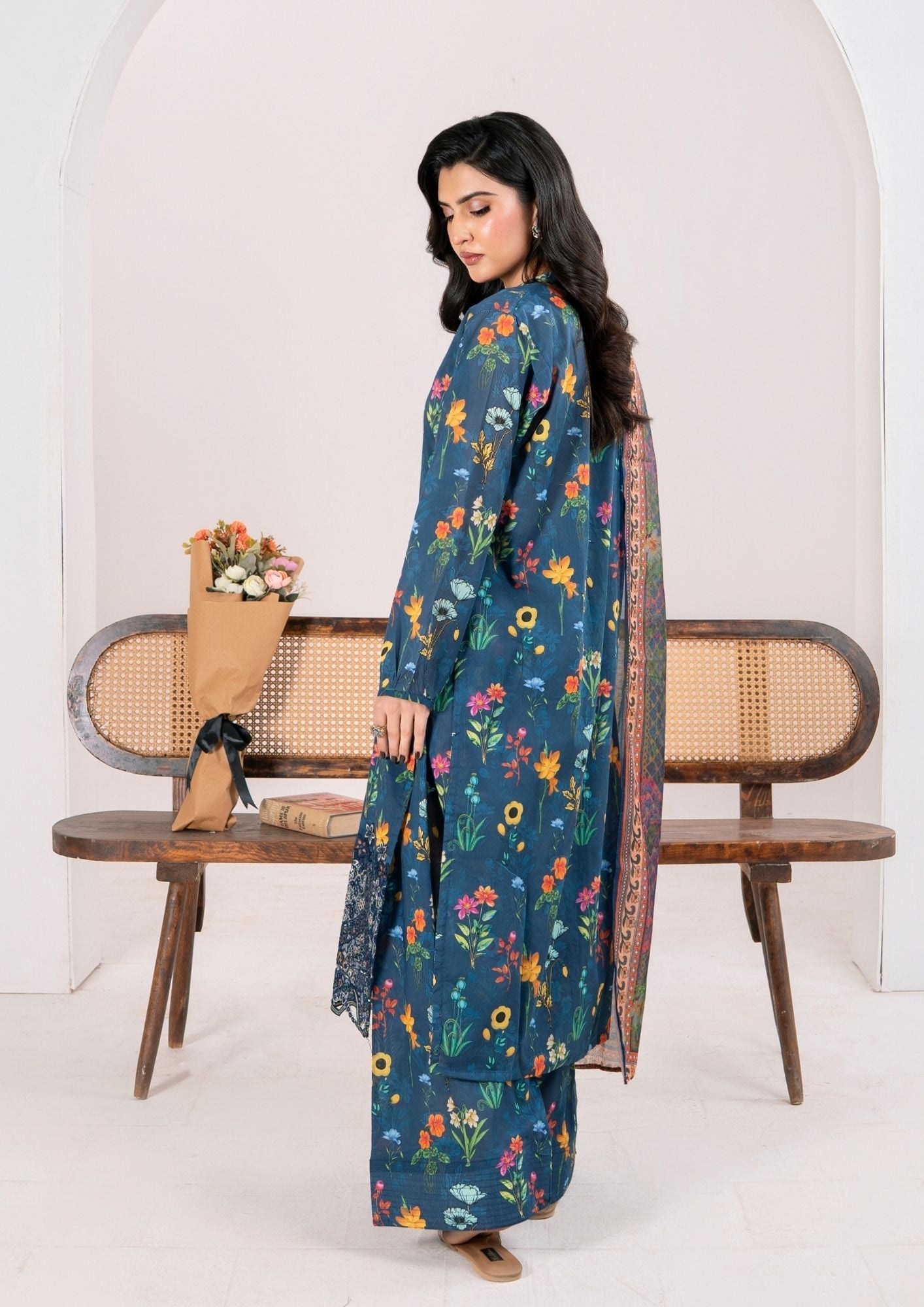 Alfatah Pret Printed Lawn with Embroidery RANAAI S25 0008 Women 3pcs