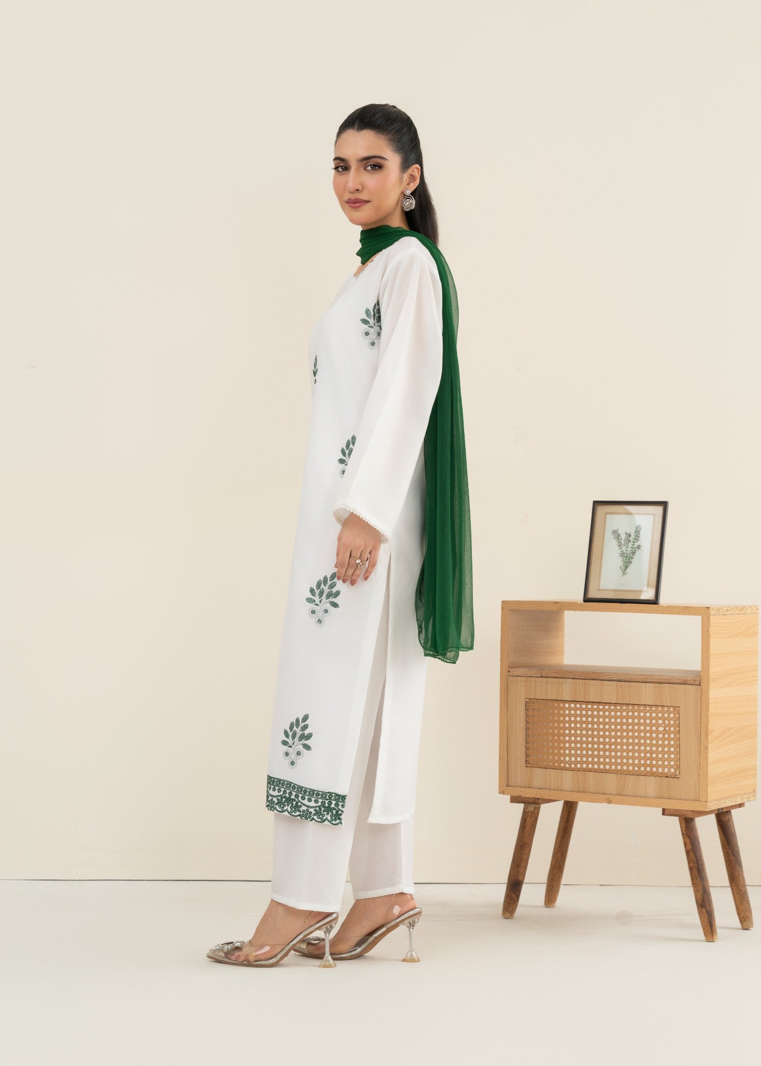 Stylish Collection NATIONAL EMBROIDERED Women 3pcs