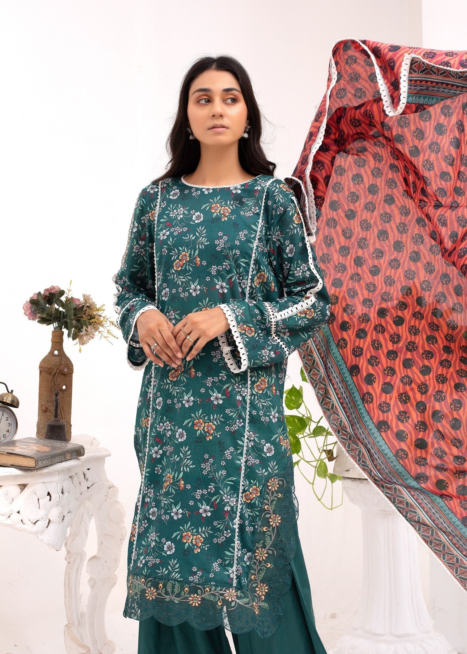 Sundar Stitch ROSE REVERIE | SS 1010 Women 3pcs