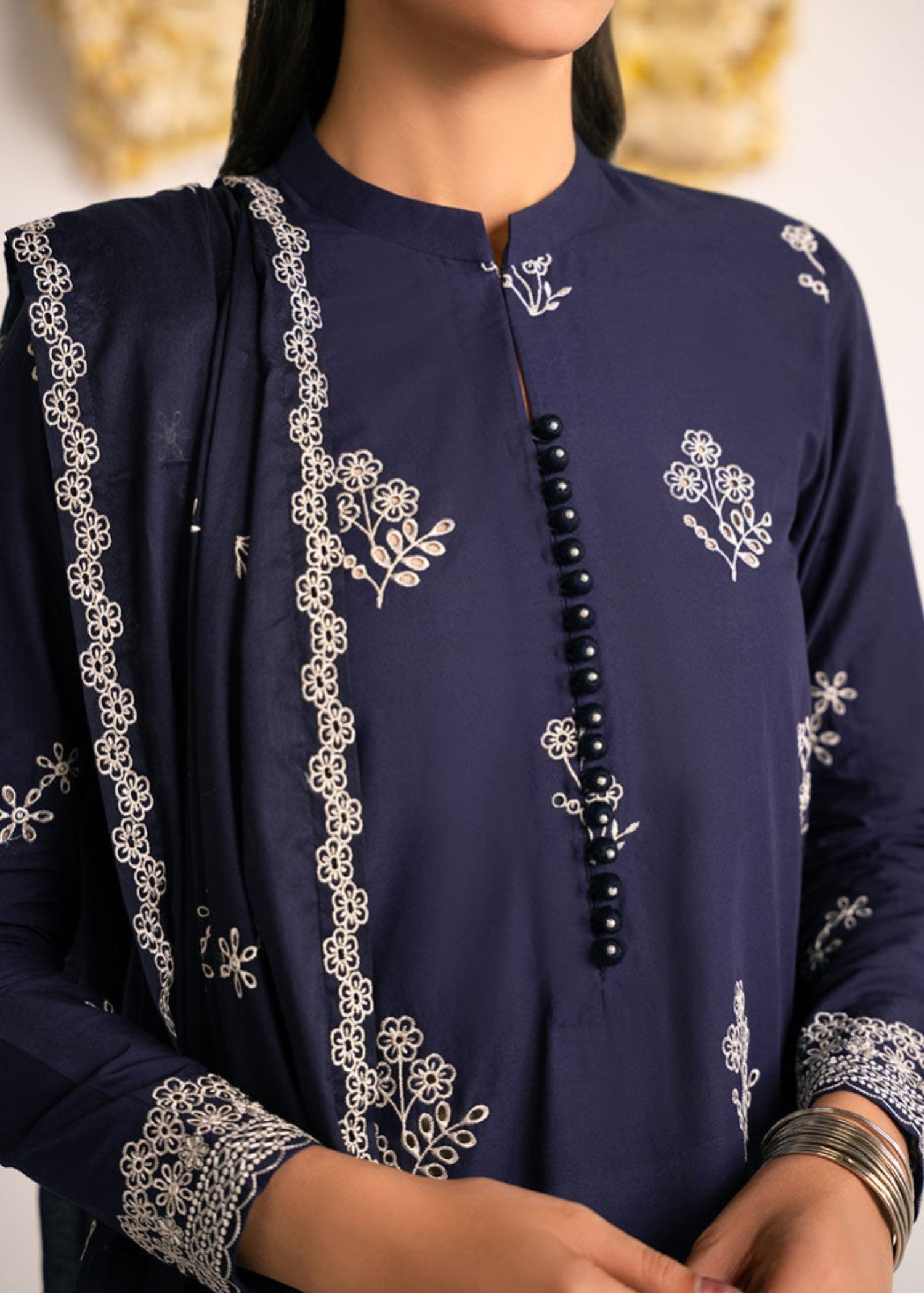 Cross Stitch BLUE BLISS 0125RTWEMBLWN0401 Women 2pcs