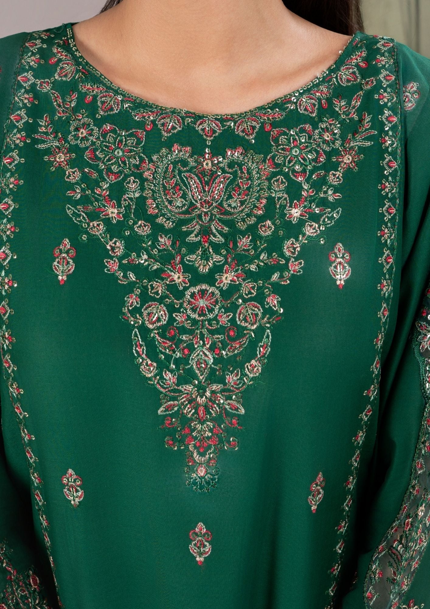 Alfatah Pret Embroidered Lawn ZAUQ S25 0004 Women 3pcs