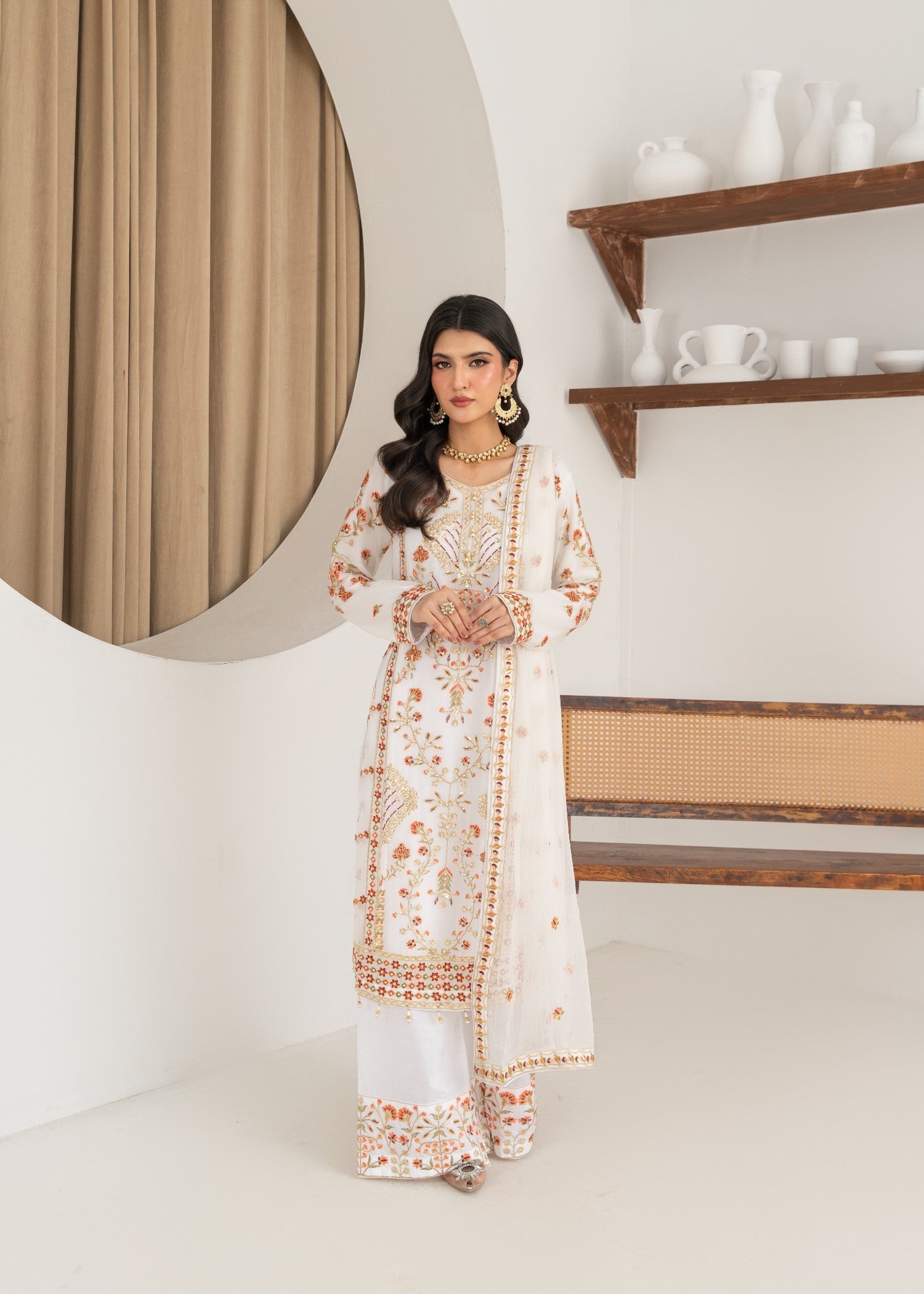 Qasim Anwer By Chandni Bridals FARAH Women 3pcs