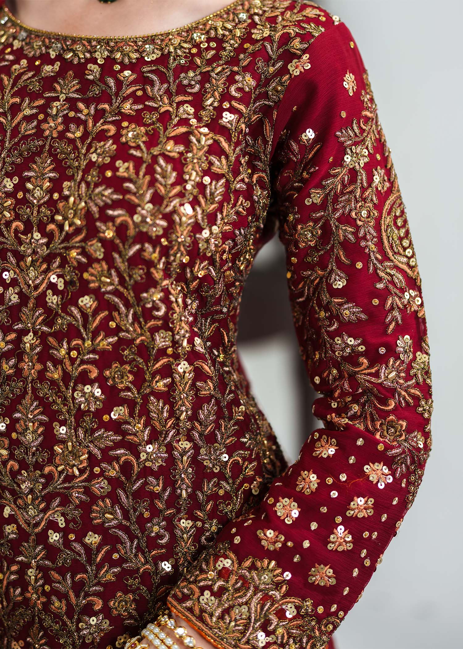 Haseens Official Surkhaab 2 Women 4pcs