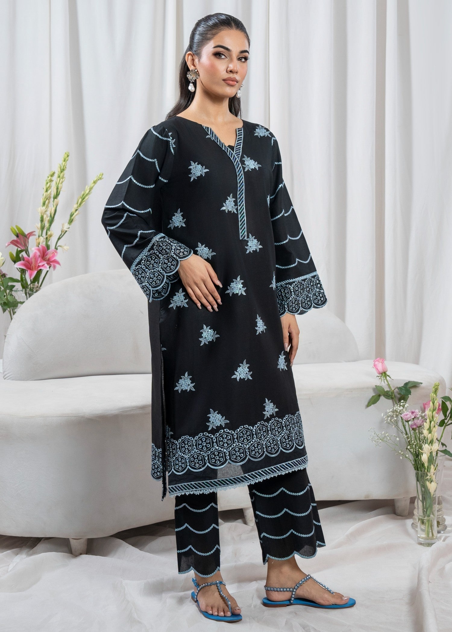 Zoya&Zafar Cross Stitch Pattern Women 2pcs