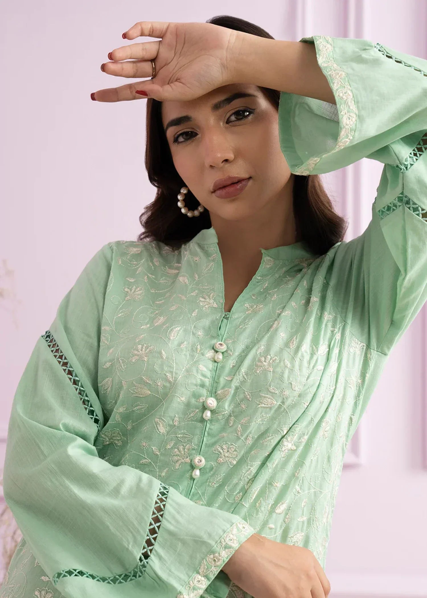 Zellbury WPS2512518 Mint Green Women 1pcs