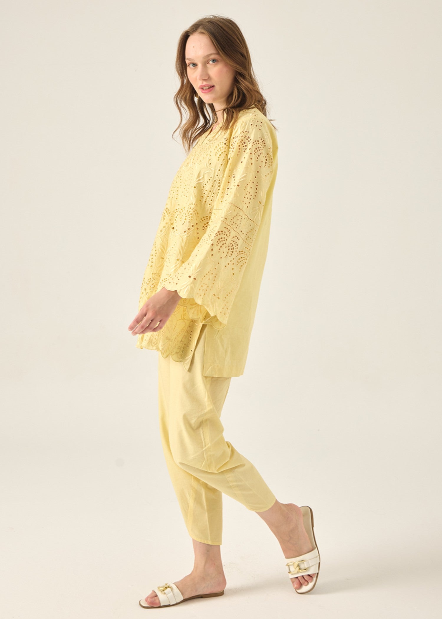 Kiara Rielle – Embroidered Co ords Set Women 2pcs