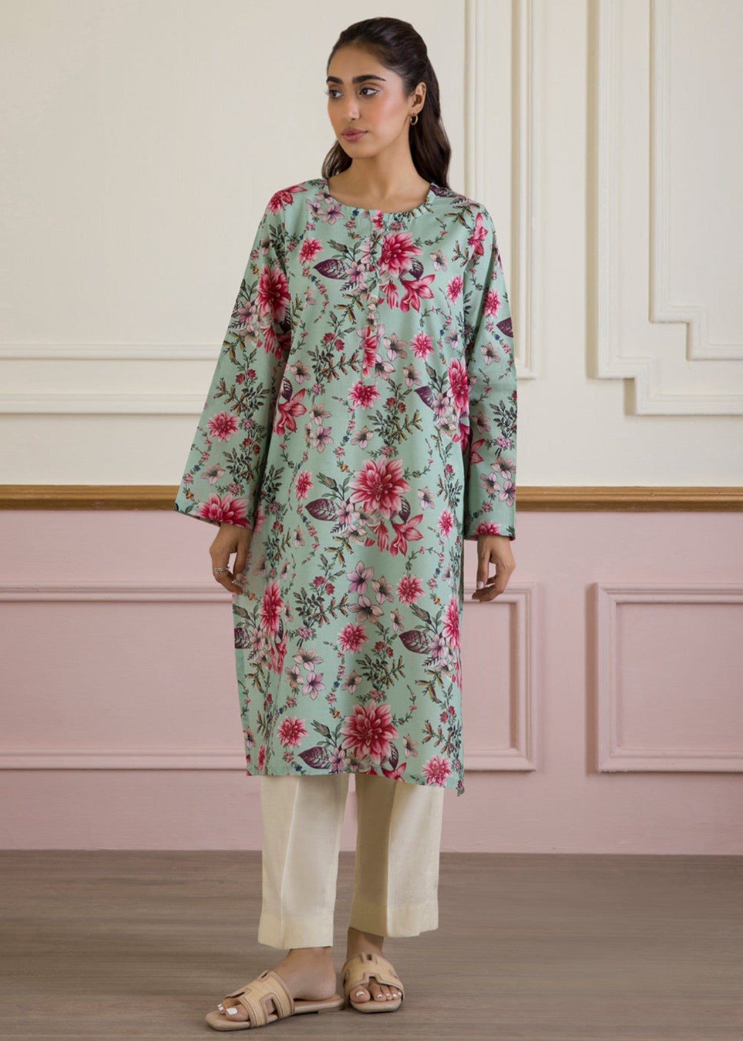 Zellbury WPC2512607 Green Women 1pcs