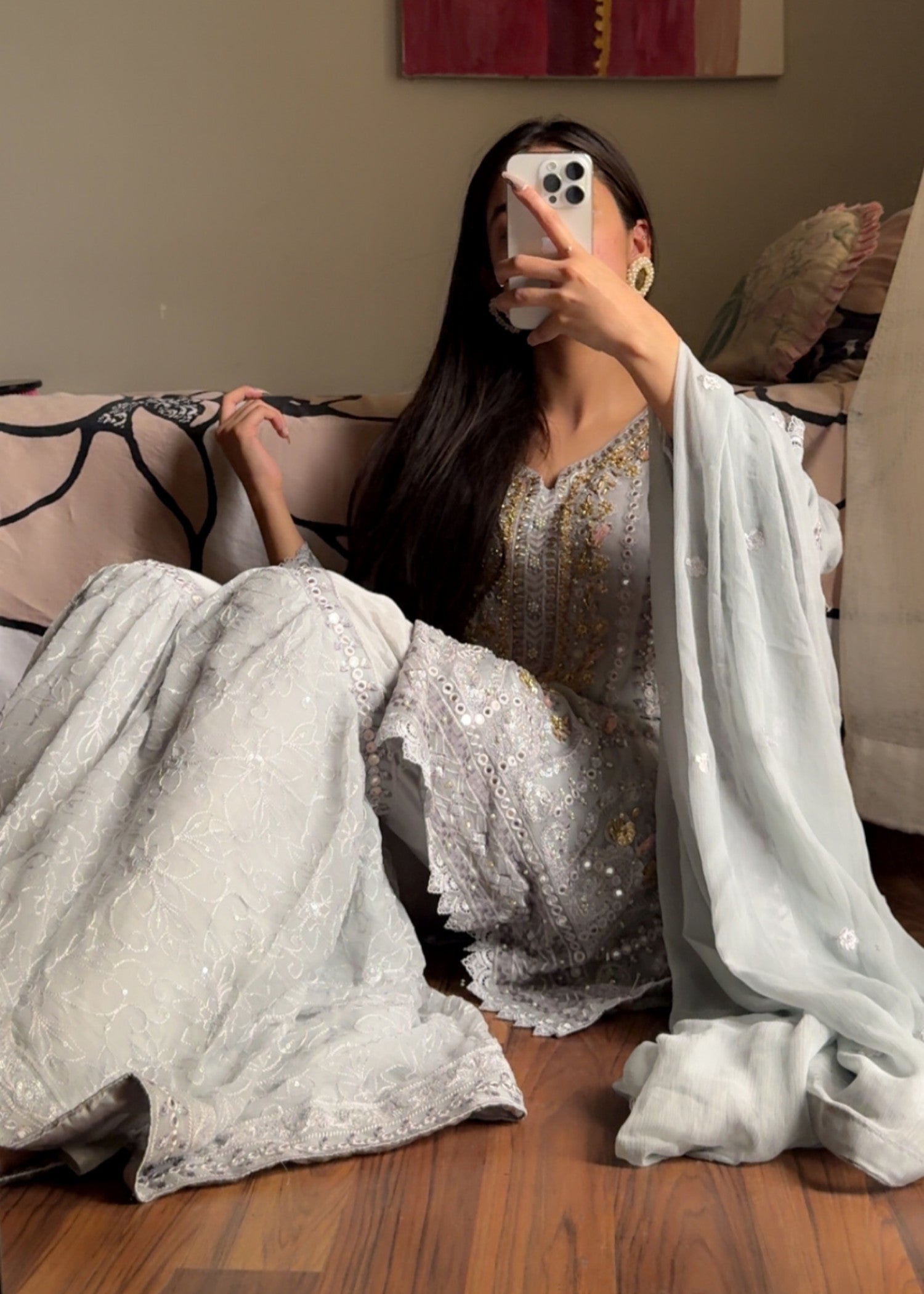 Kaamdar By Nofl Farooq Hareem Women 3pcs