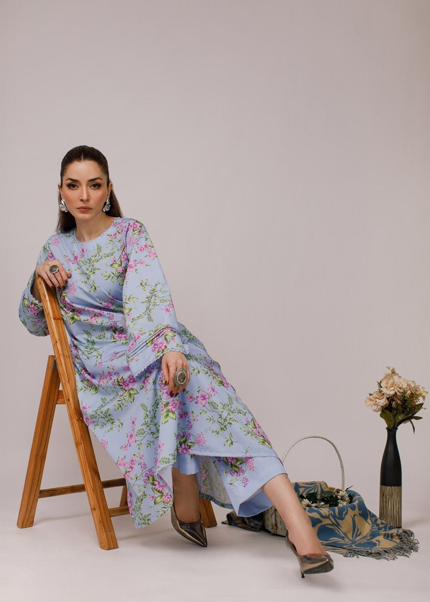 Peach Republic Printed Suit 12 Women 2pcs