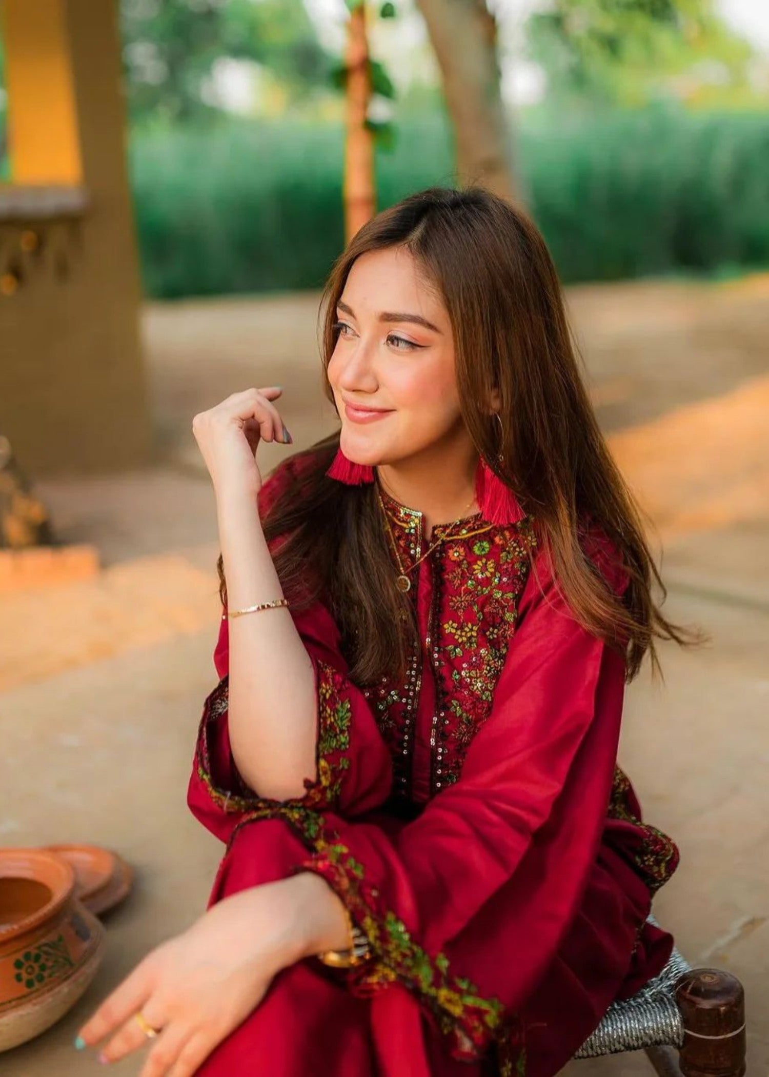 Zeephire RED POCKET Women 2pcs