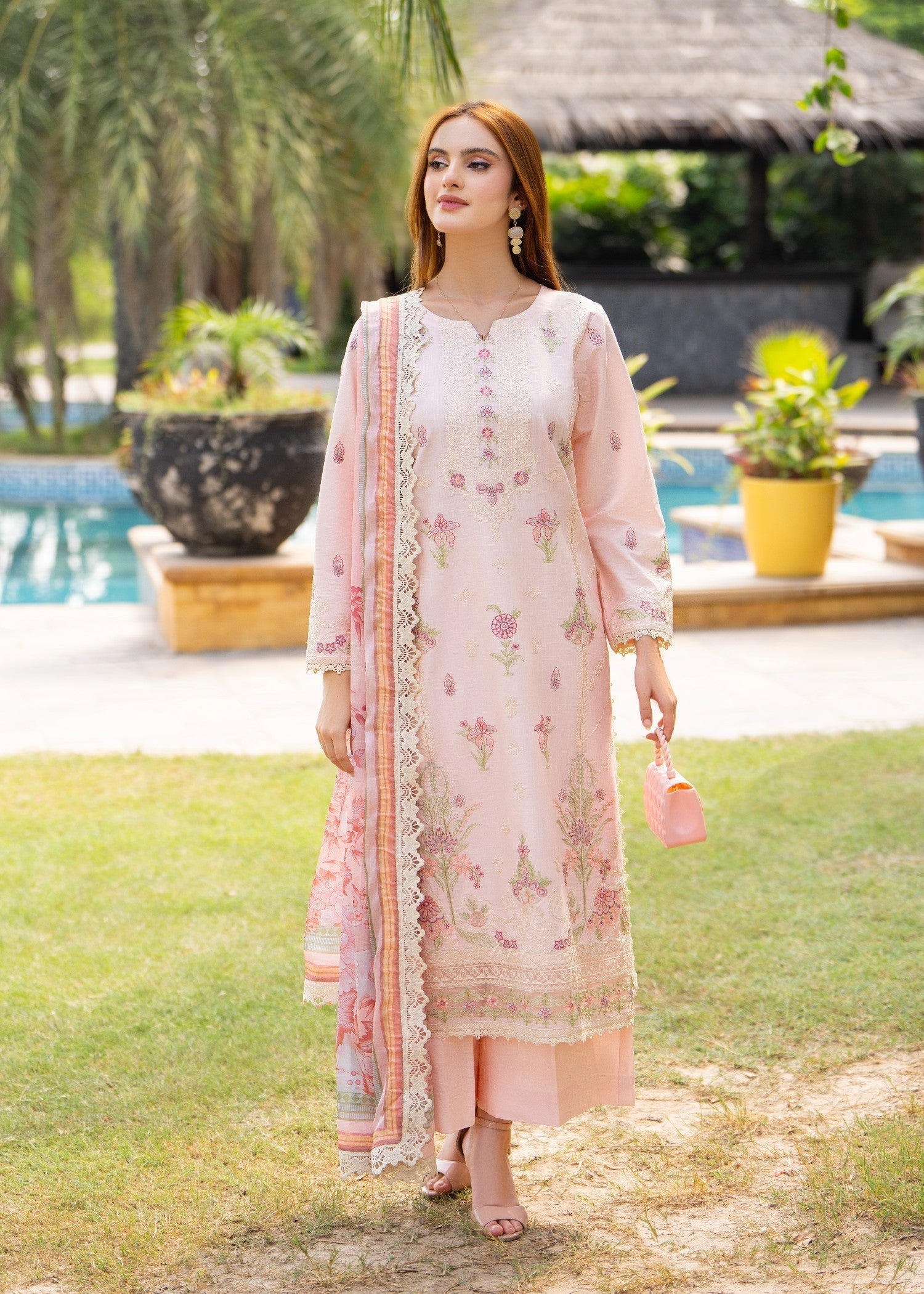Maisa By Seven Star 3 PieceLuxury Embroidered | CLE 0208 Women 3pcs