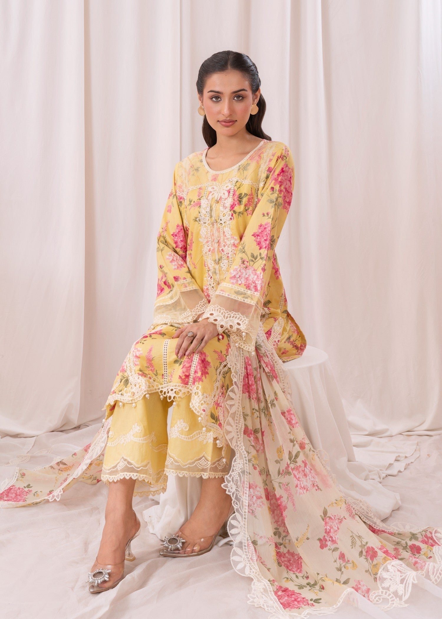 Polawn PD LAWN 25 429 A | PRET LAWN COLLECTION Women 3pcs