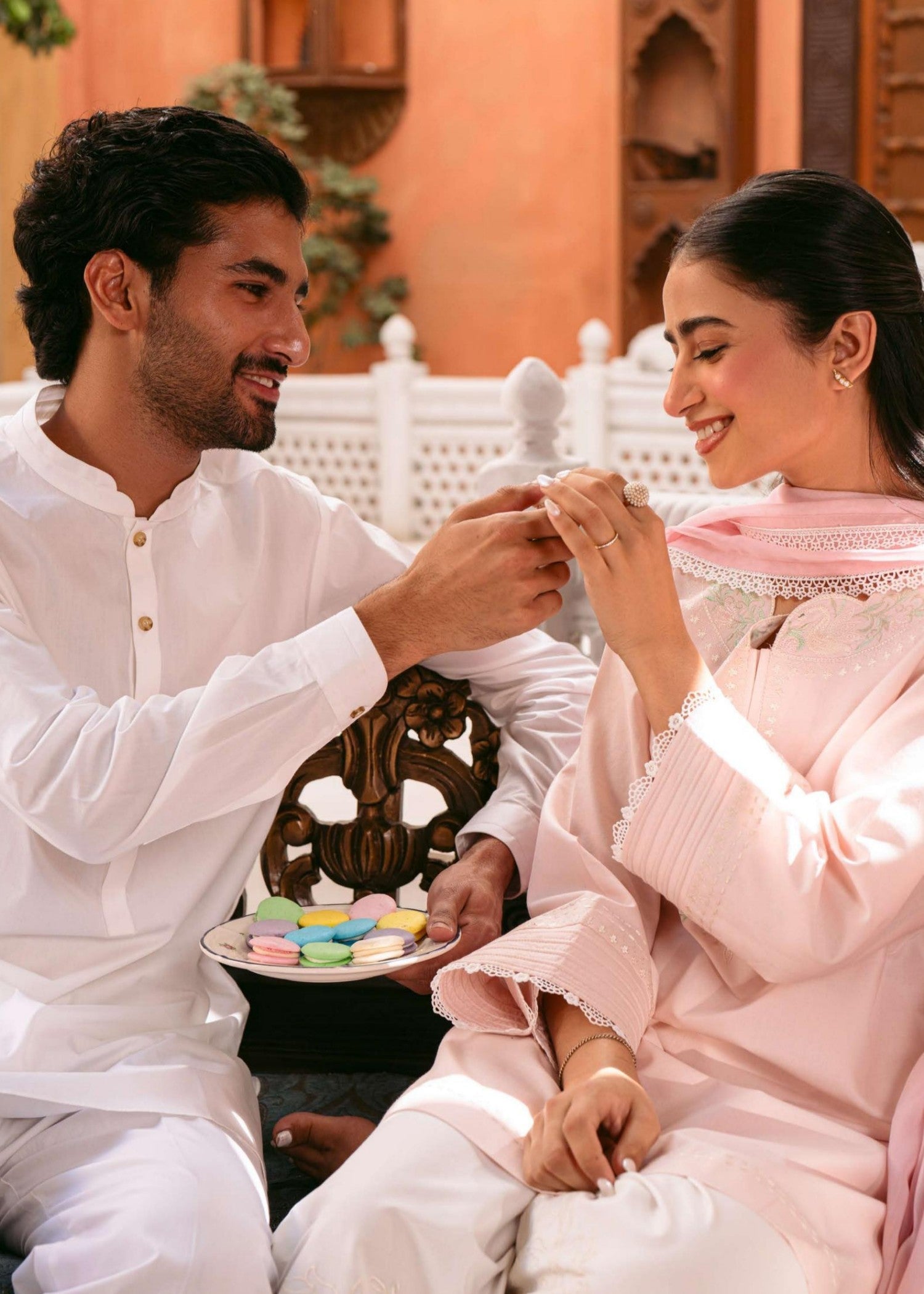 Musaif Khushbuu Stitched () Women 3pcs