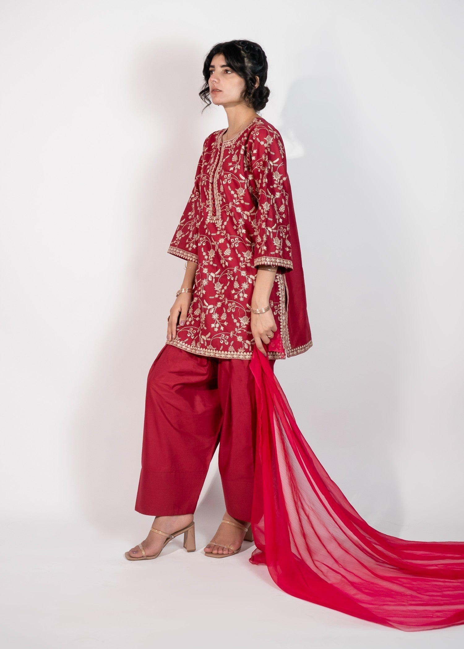 H&U Collection Red Women 2pcs