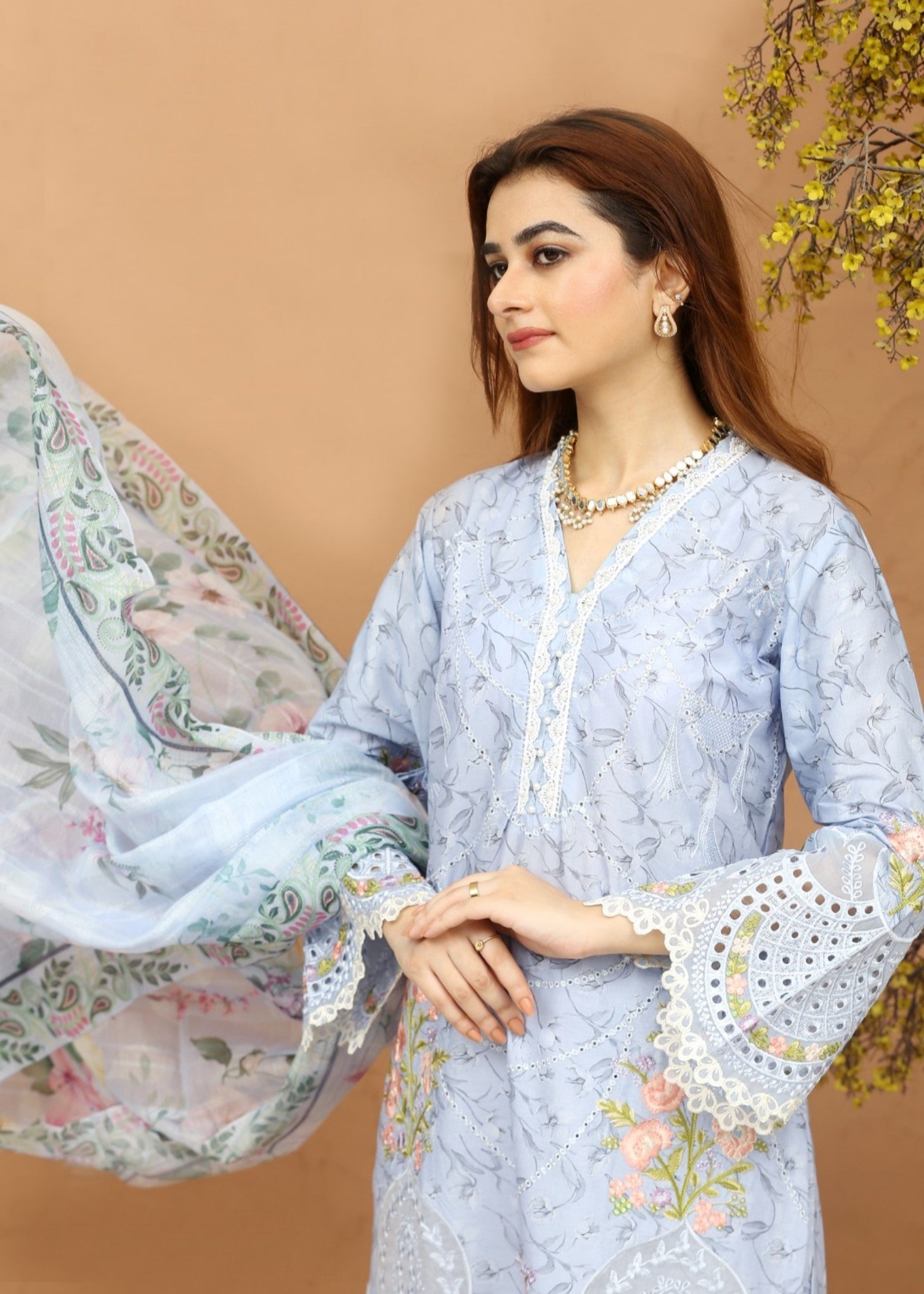 Mr Rai Attires Ariya Embroidered Women 3pcs