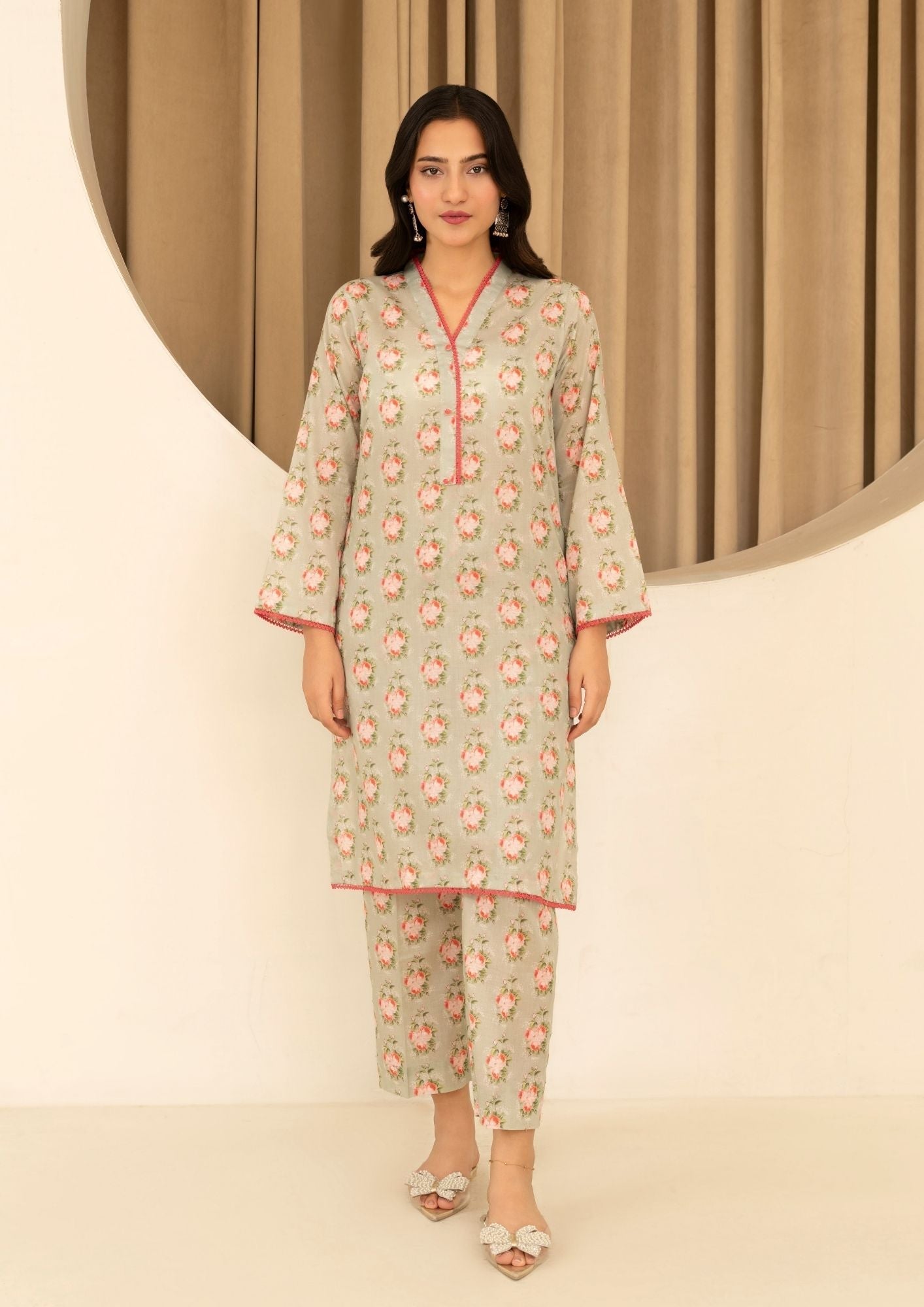 Yolo Pret Digital Print Lawn GULMEENA G25 0029 Women 2pcs