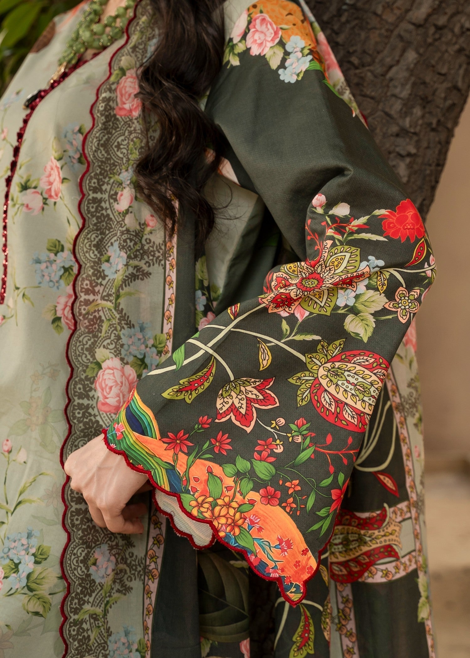 FIRDOUS Stitched Printed Lawn D140 Botanica Women 3pcs