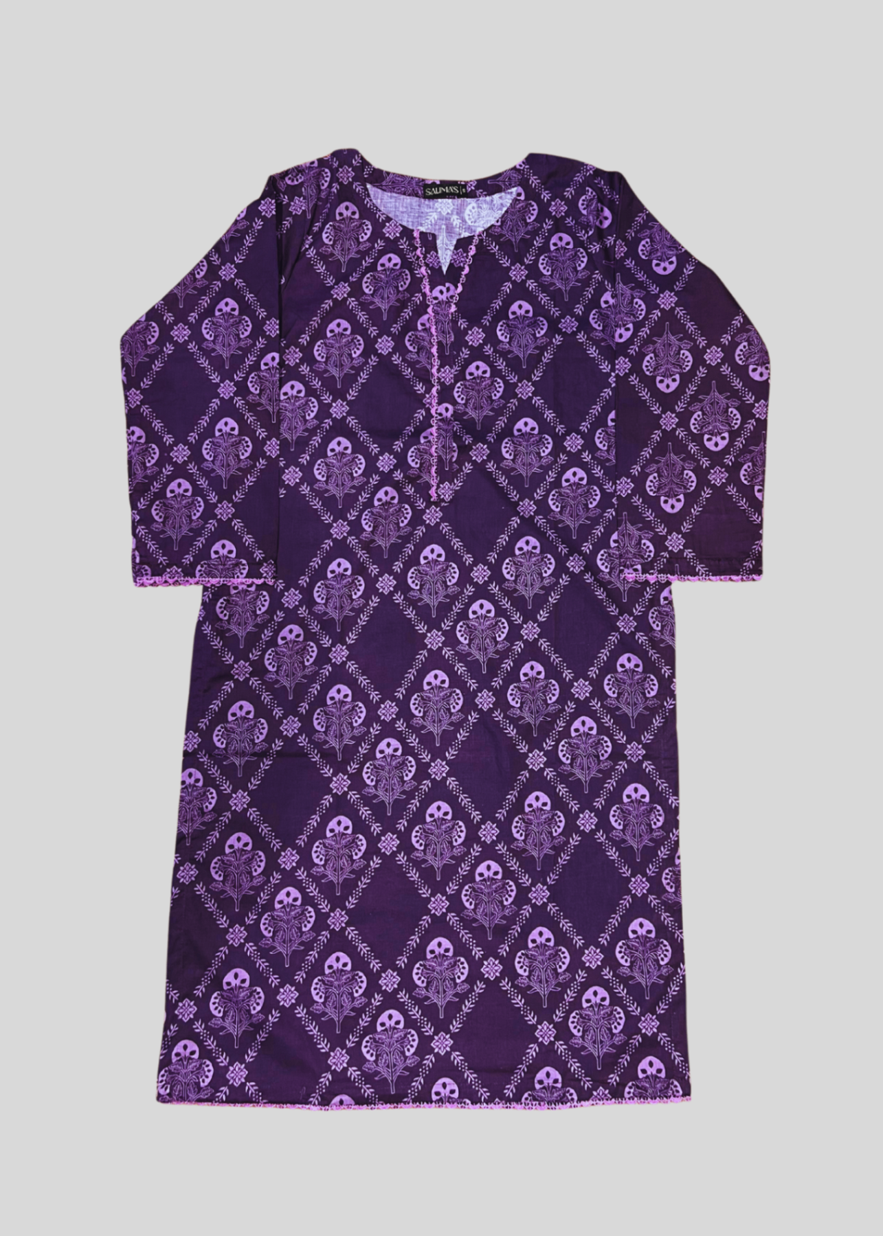 Salimas Stitched Lawn Suit for Ladies – Spring Collection Women 2pcs