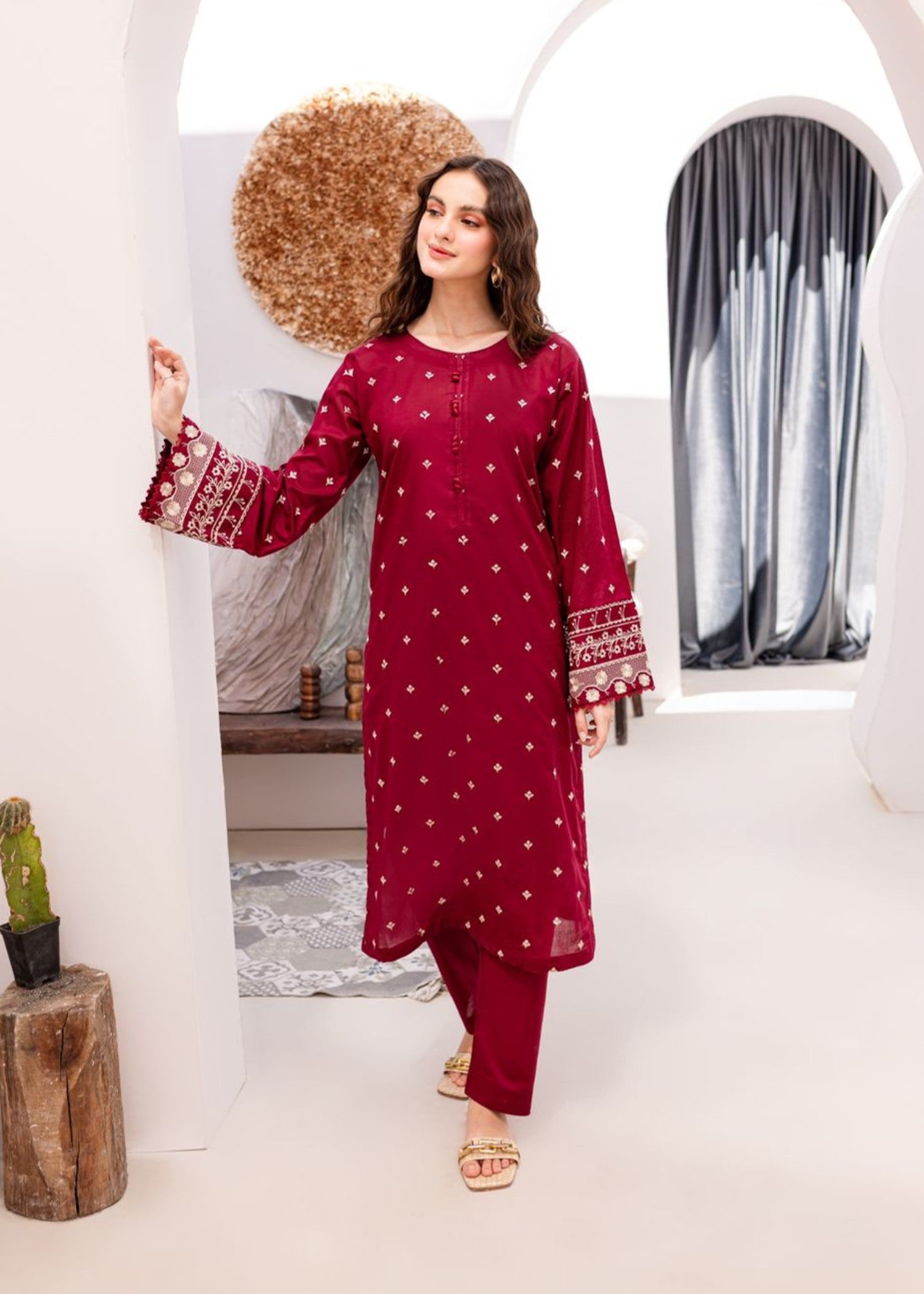 Saifron EMBROID Women 2pcs