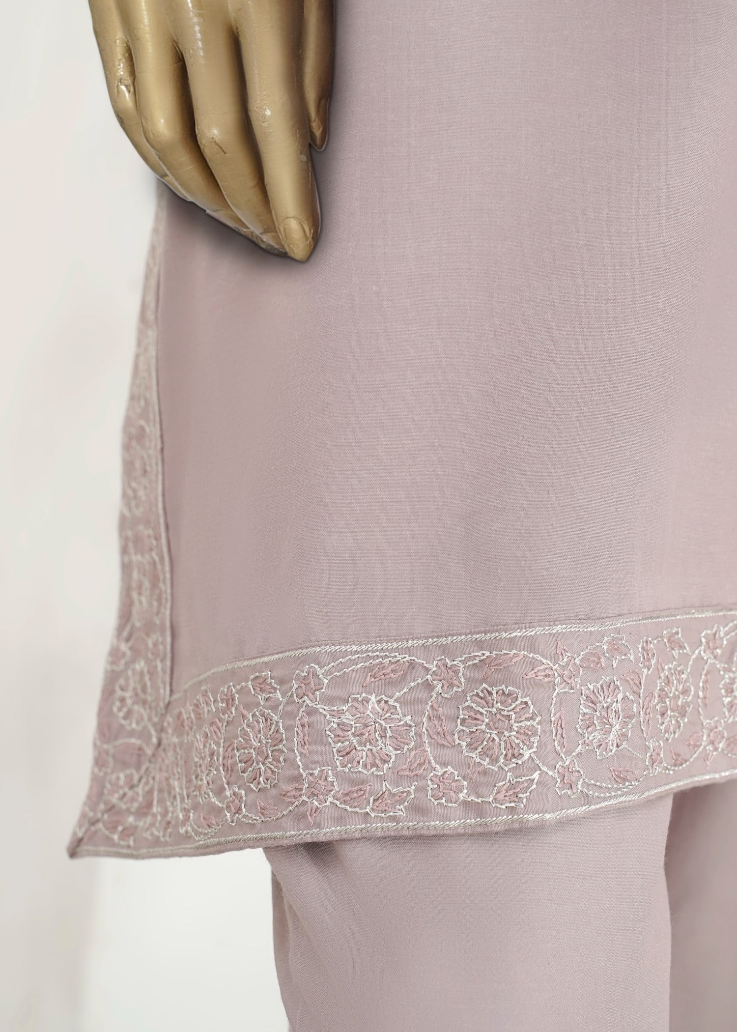 AYLA STUDIO Solid Embroidered SE250408 GUL E NAZUK Women 2pcs