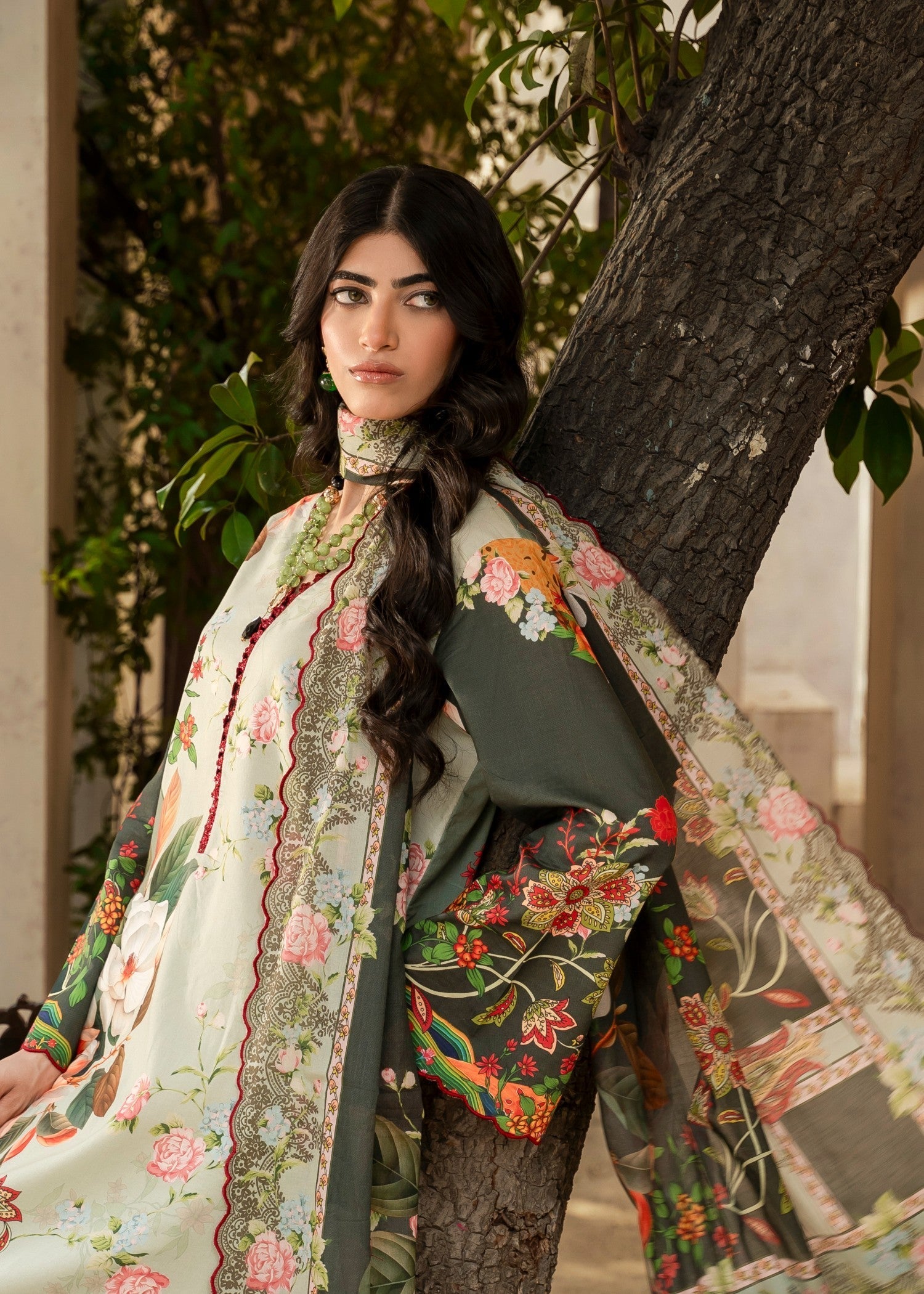 FIRDOUS Stitched Printed Lawn D140 Botanica Women 3pcs