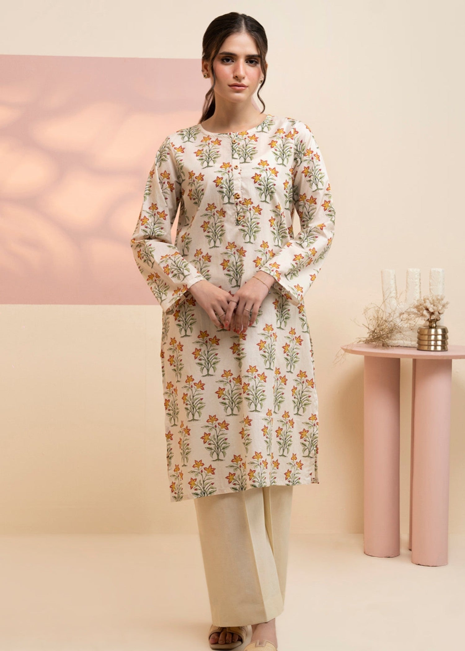 Zellbury WPS2511584 Beige Women 1pcs