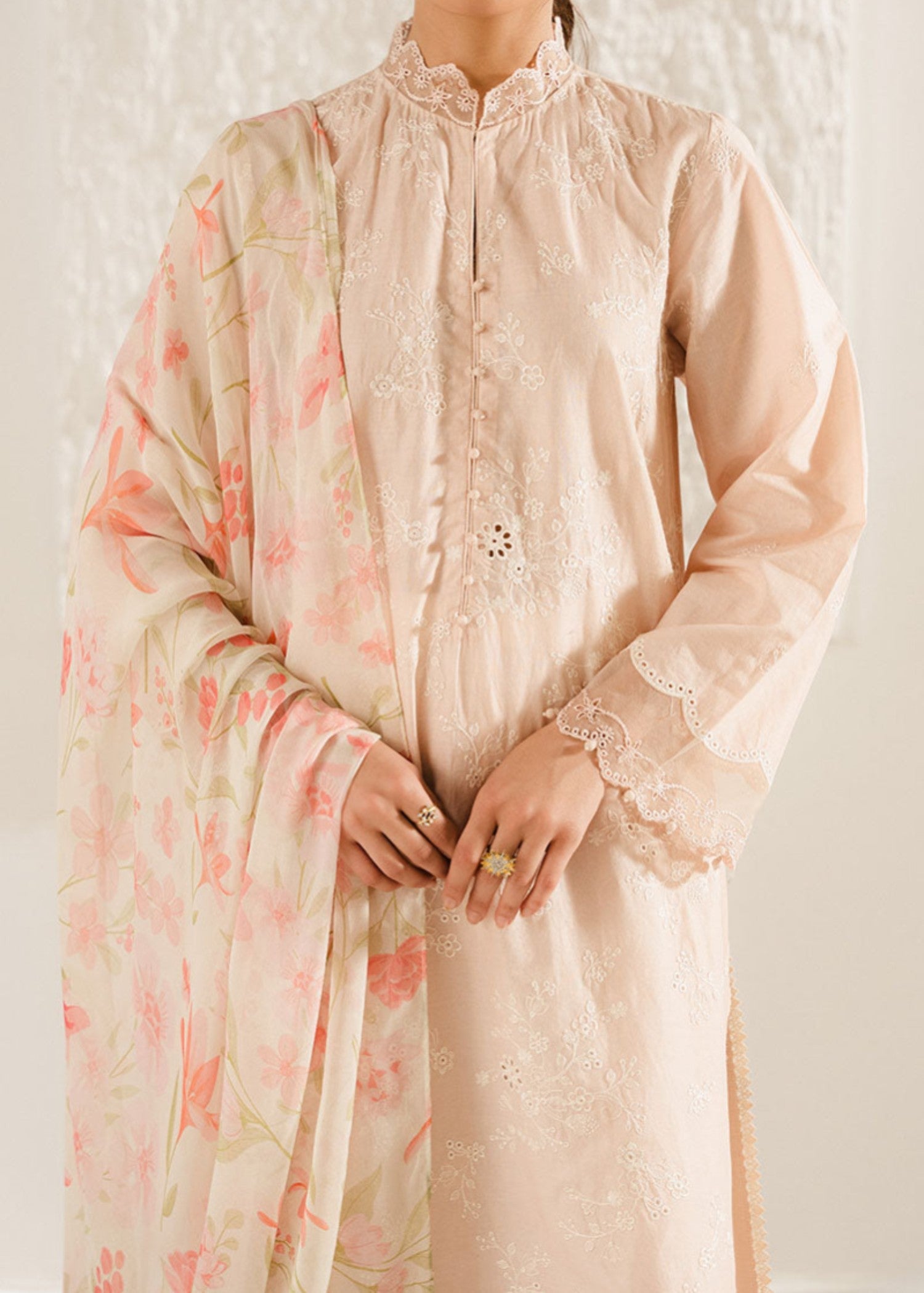 Cross Stitch DITSY GLOW 0125RTWEMBLWN0305 Women 2pcs