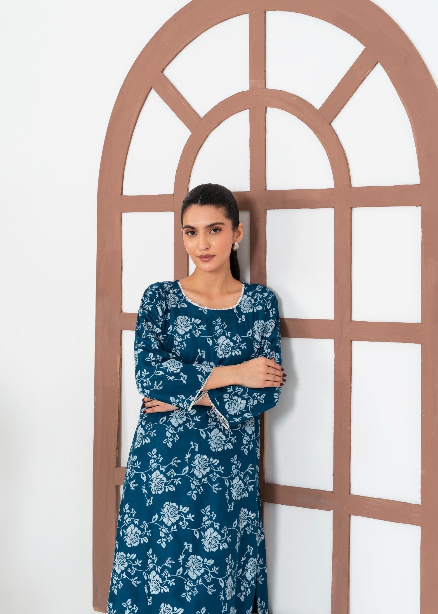 Stylish Collection ROSE TEAL Women 2pcs