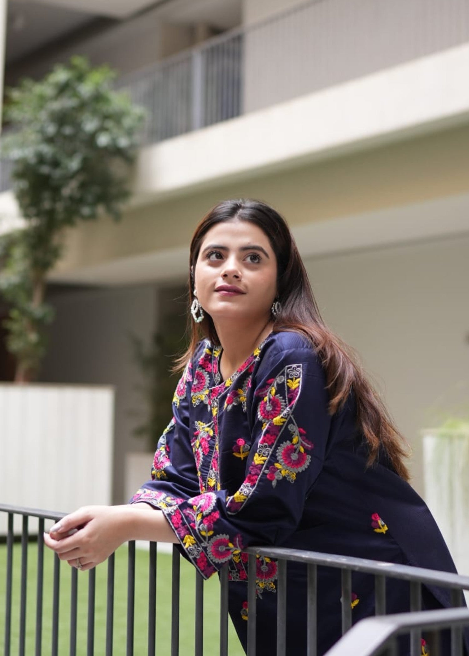 Tehzeeb Libas SOHNI BLUE EMBROIDERED Women 2pcs