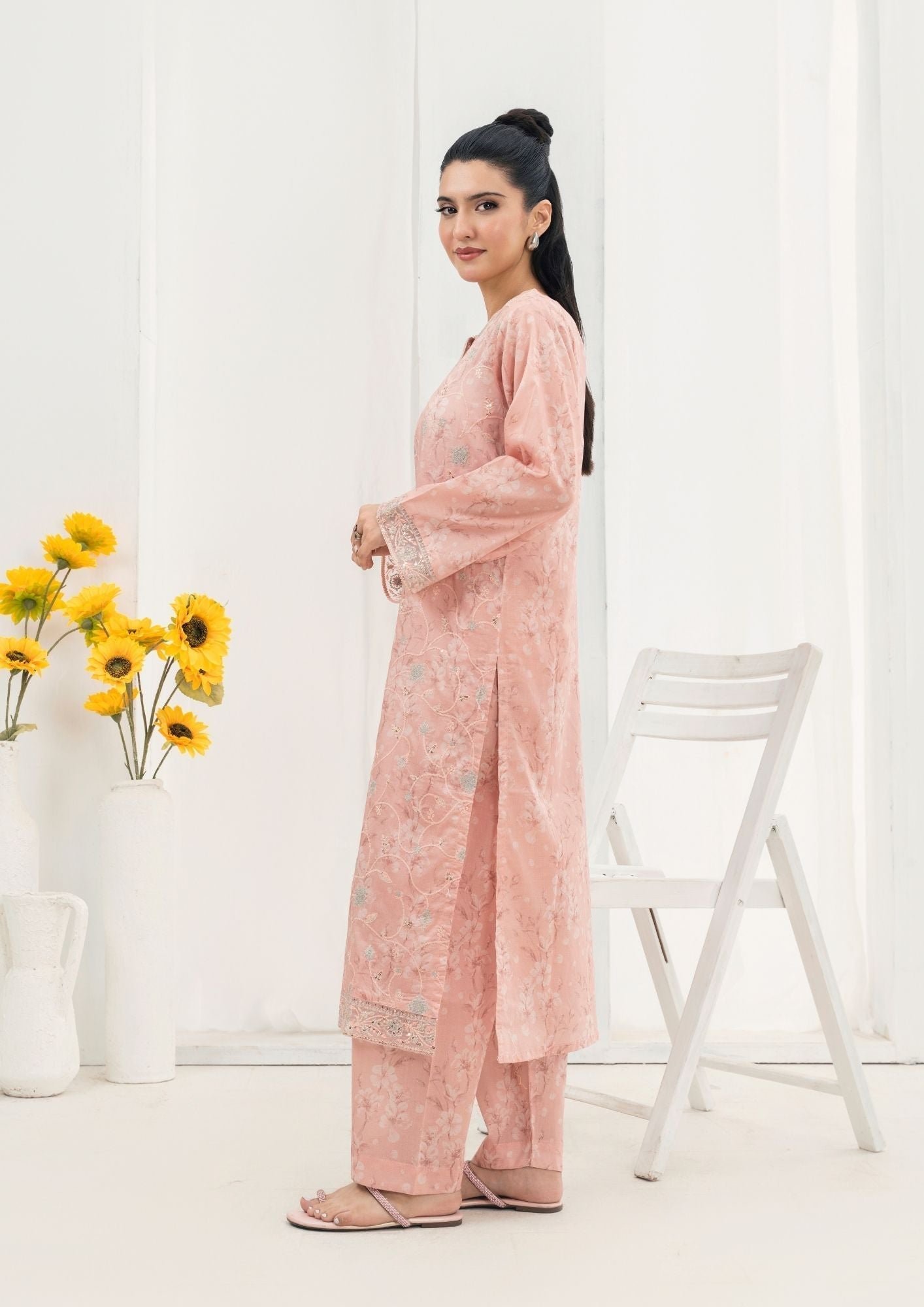 Alfatah Pret Printed Lawn with Embroidery GULZAAR S25 0005 Women 2pcs