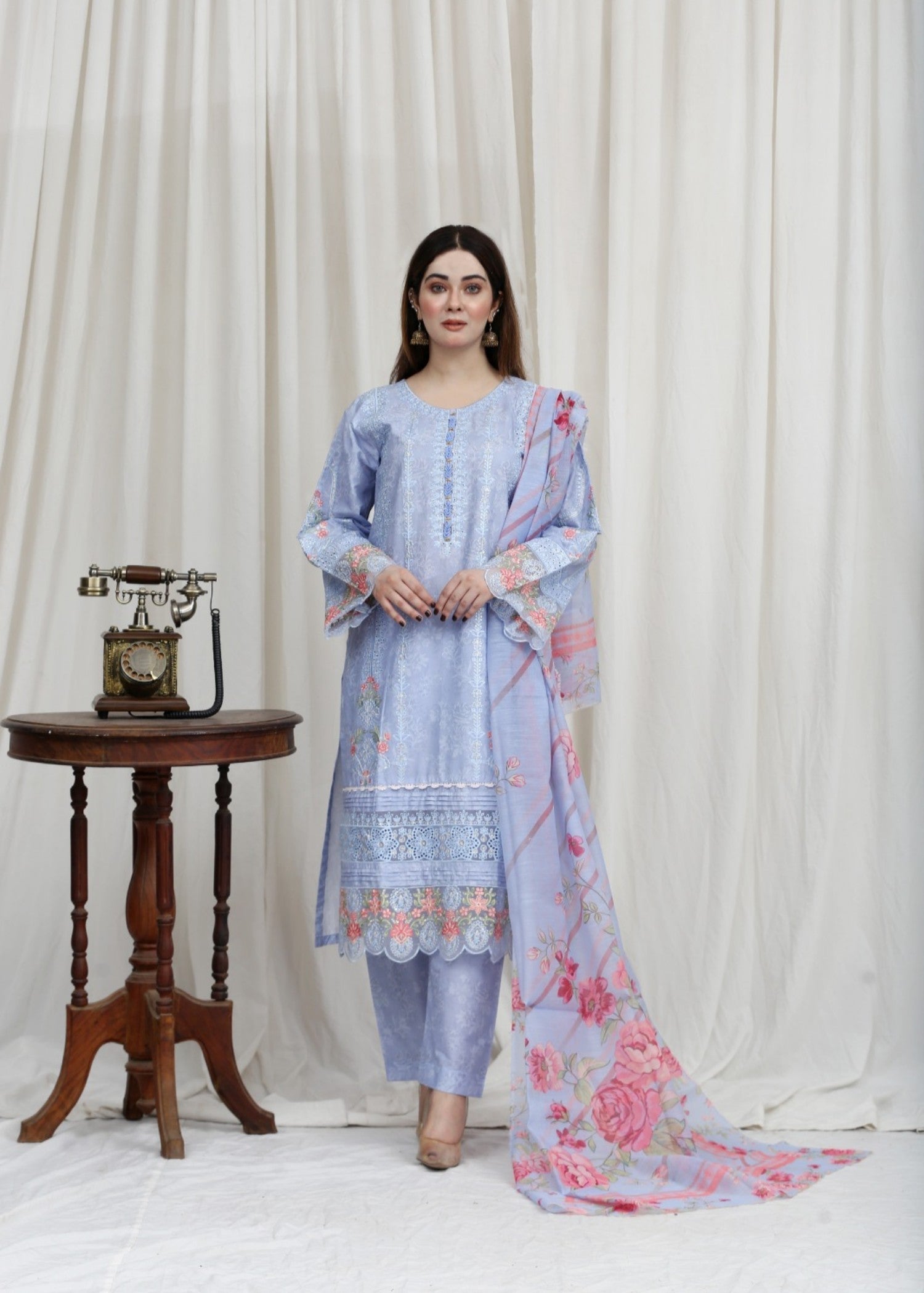 Mr Rai Attires ANAM Embroidered Women 3pcs