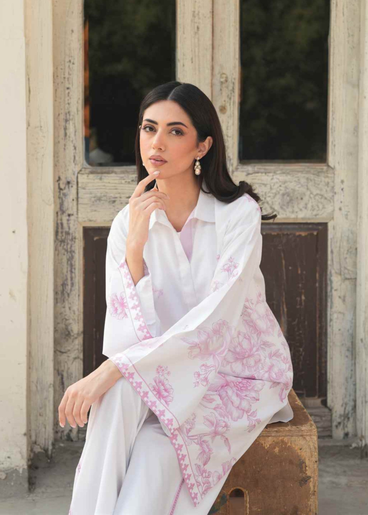 Narvan French Floral () Women 2pcs