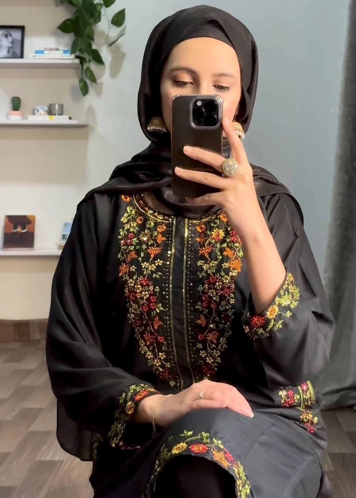 Haraj Collections Classic Noir Women 2pcs