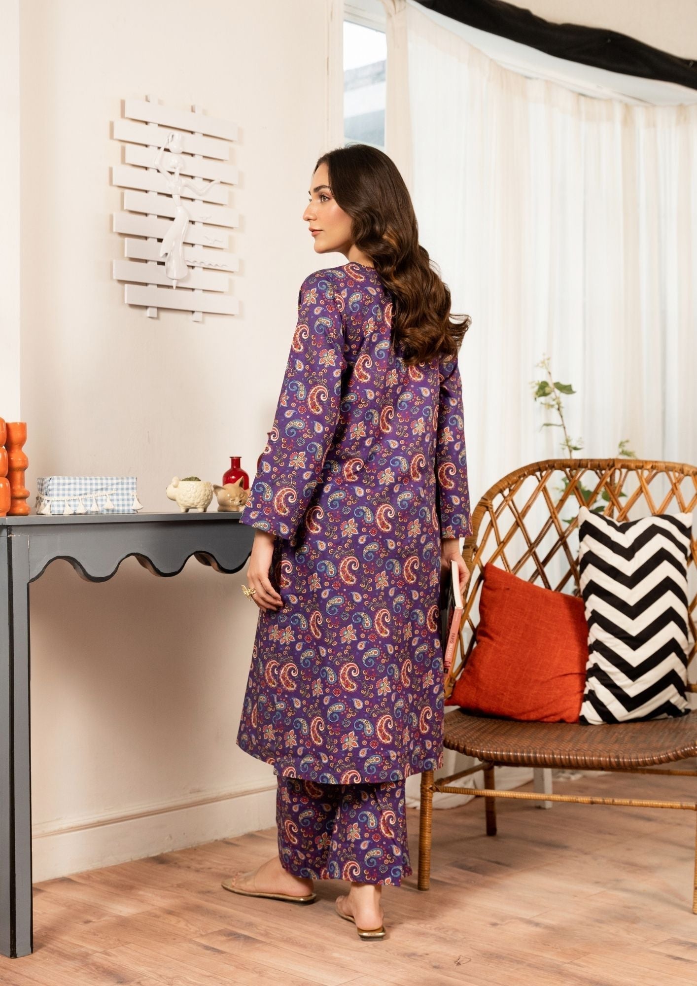 Yolo Pret Digital Print Lawn GULMEENA G25 0019 Women 2pcs