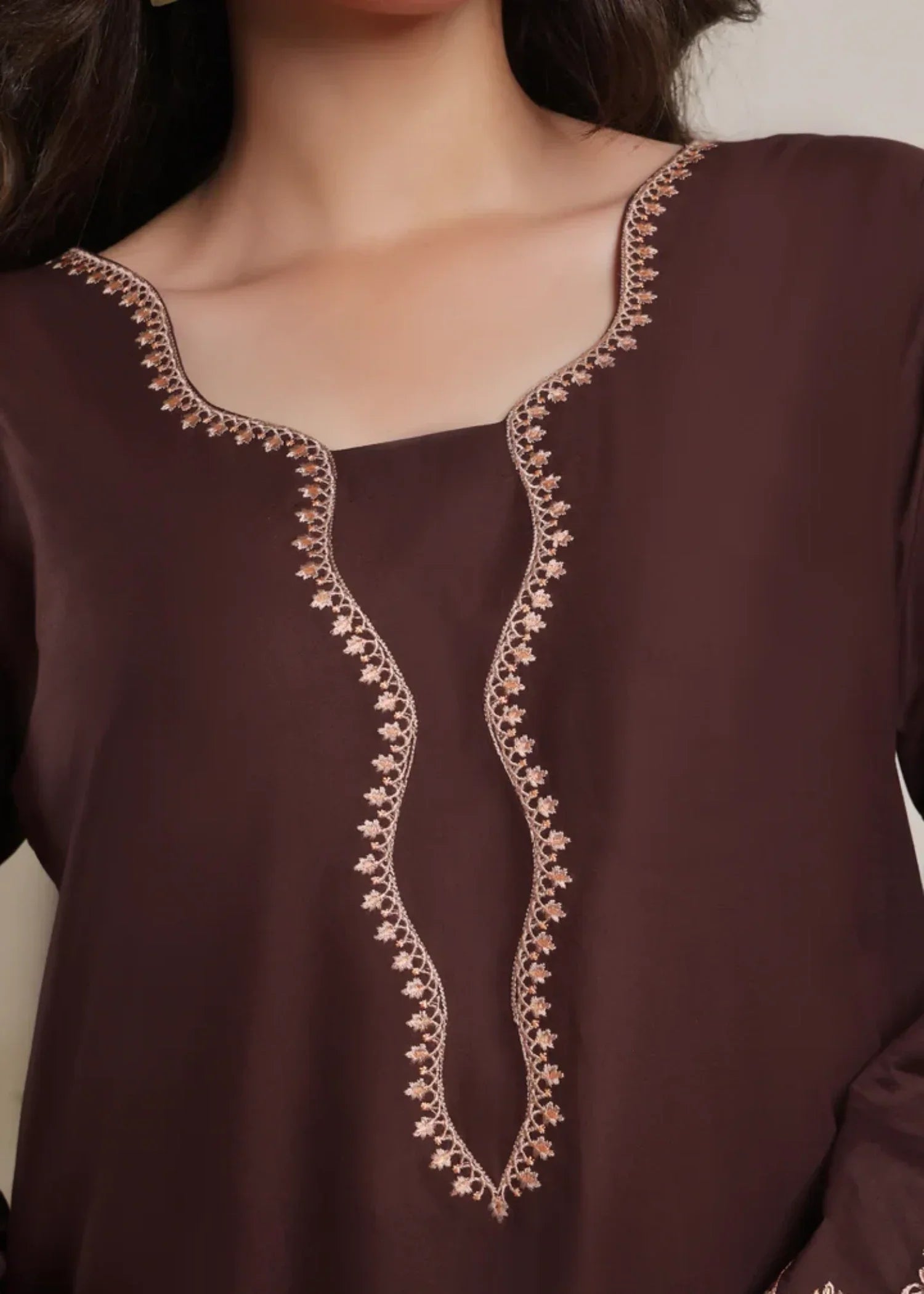 Luxeurs Savannah Embroidered Lawn Dress Women 3pcs