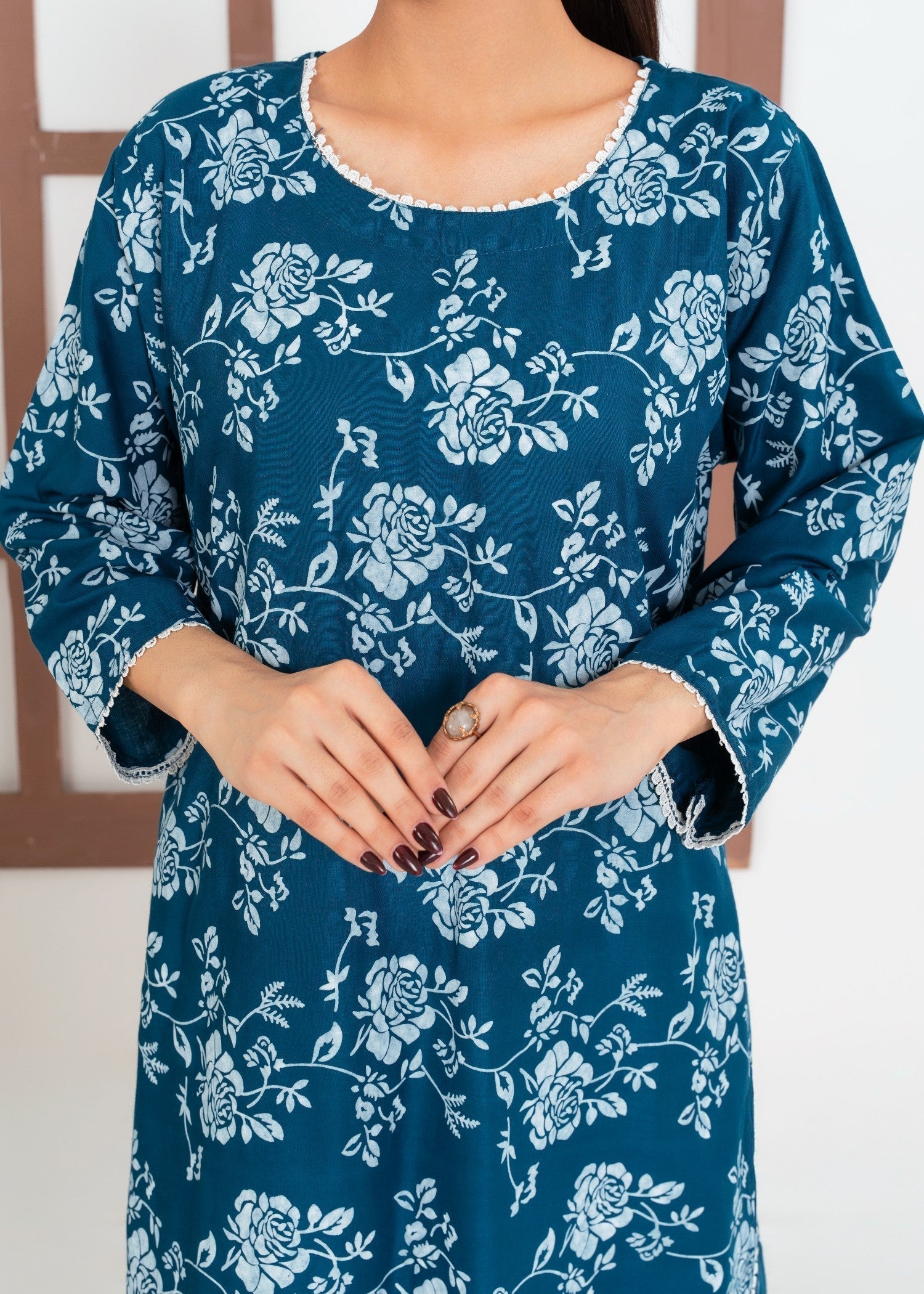 Stylish Collection ROSE TEAL Women 2pcs