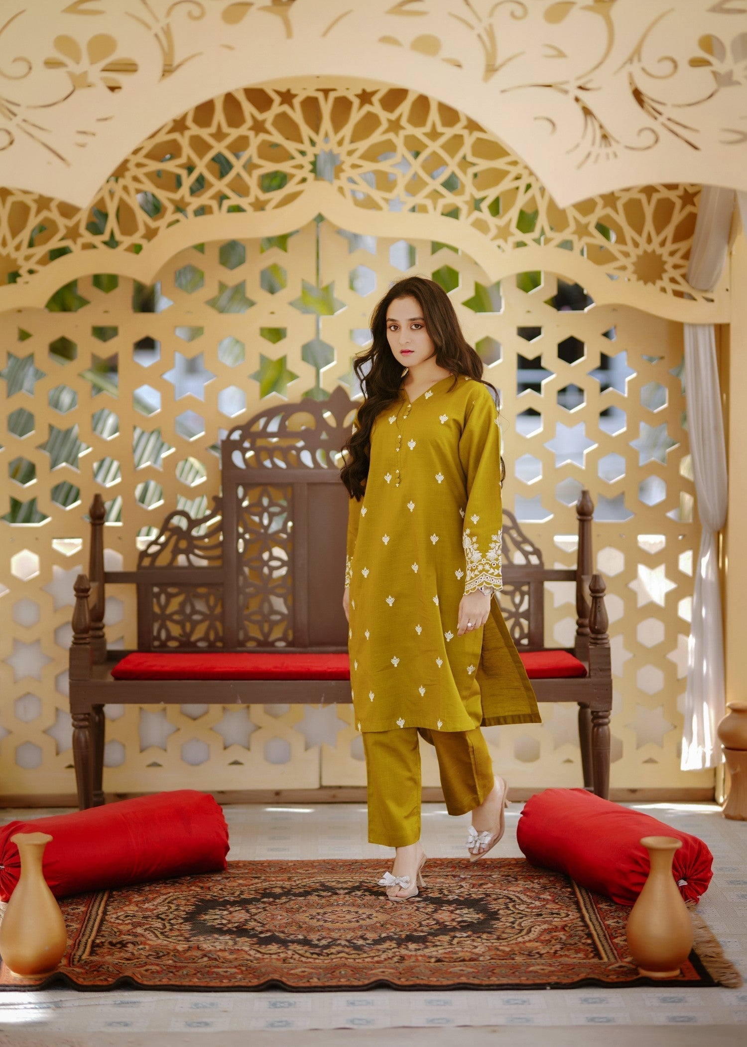 Tng (The Next Generation) Esha | | Slub Khaddar | Embroidered Women 2pcs