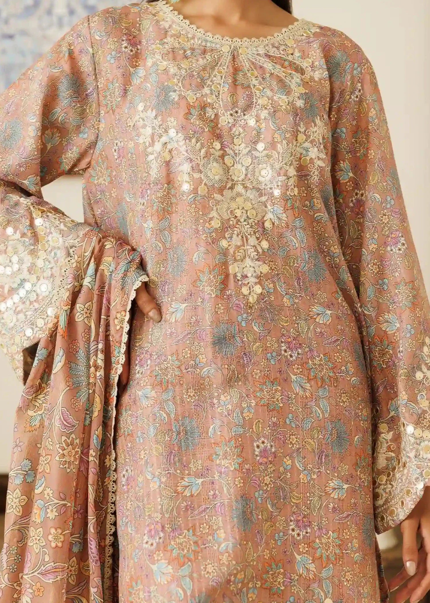 Orient Stitched | | Luxury Festive Formal | WRFZ24S 3002 Women 3pcs