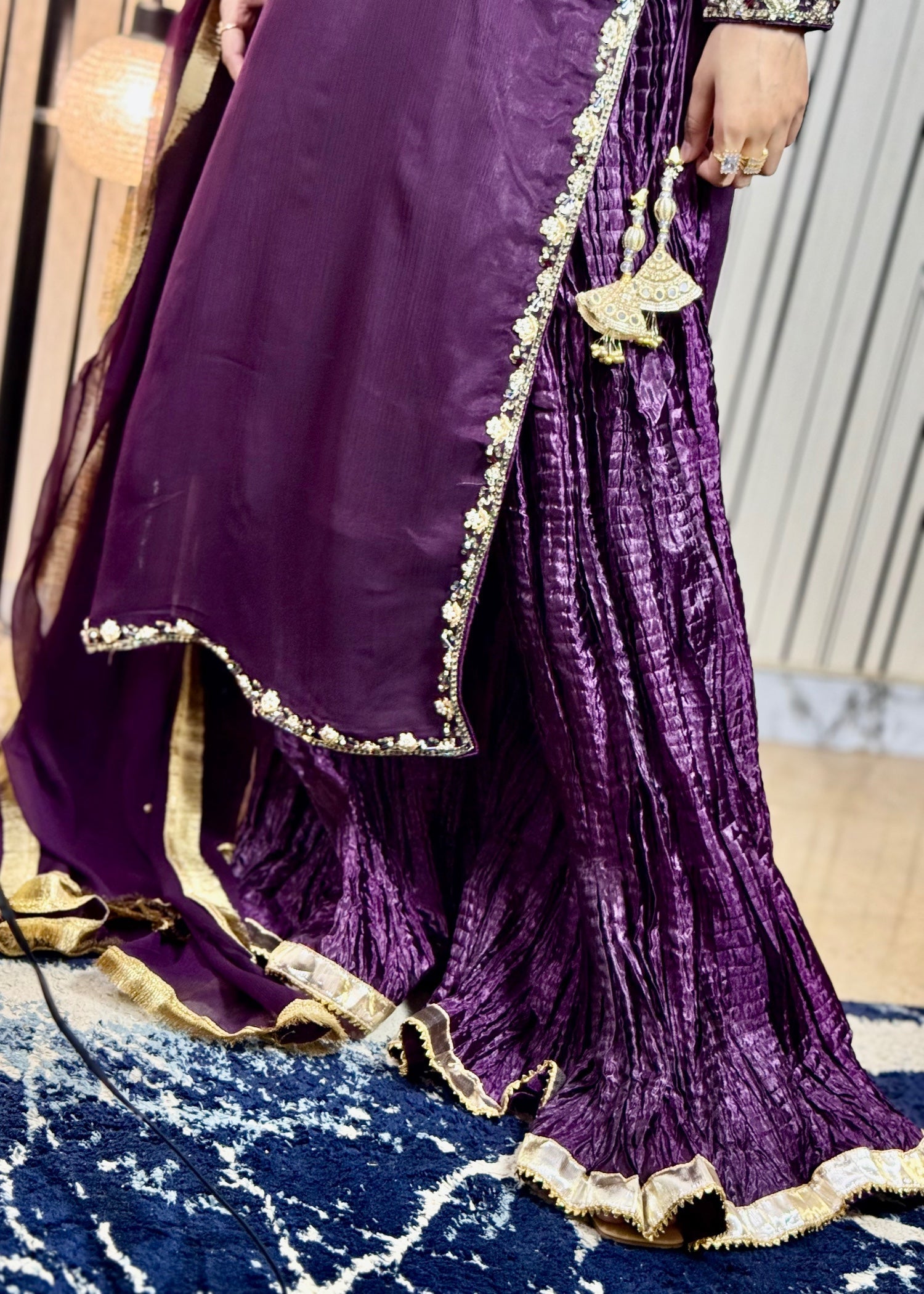 Suits By Sadia Purple crush Women 3pcs