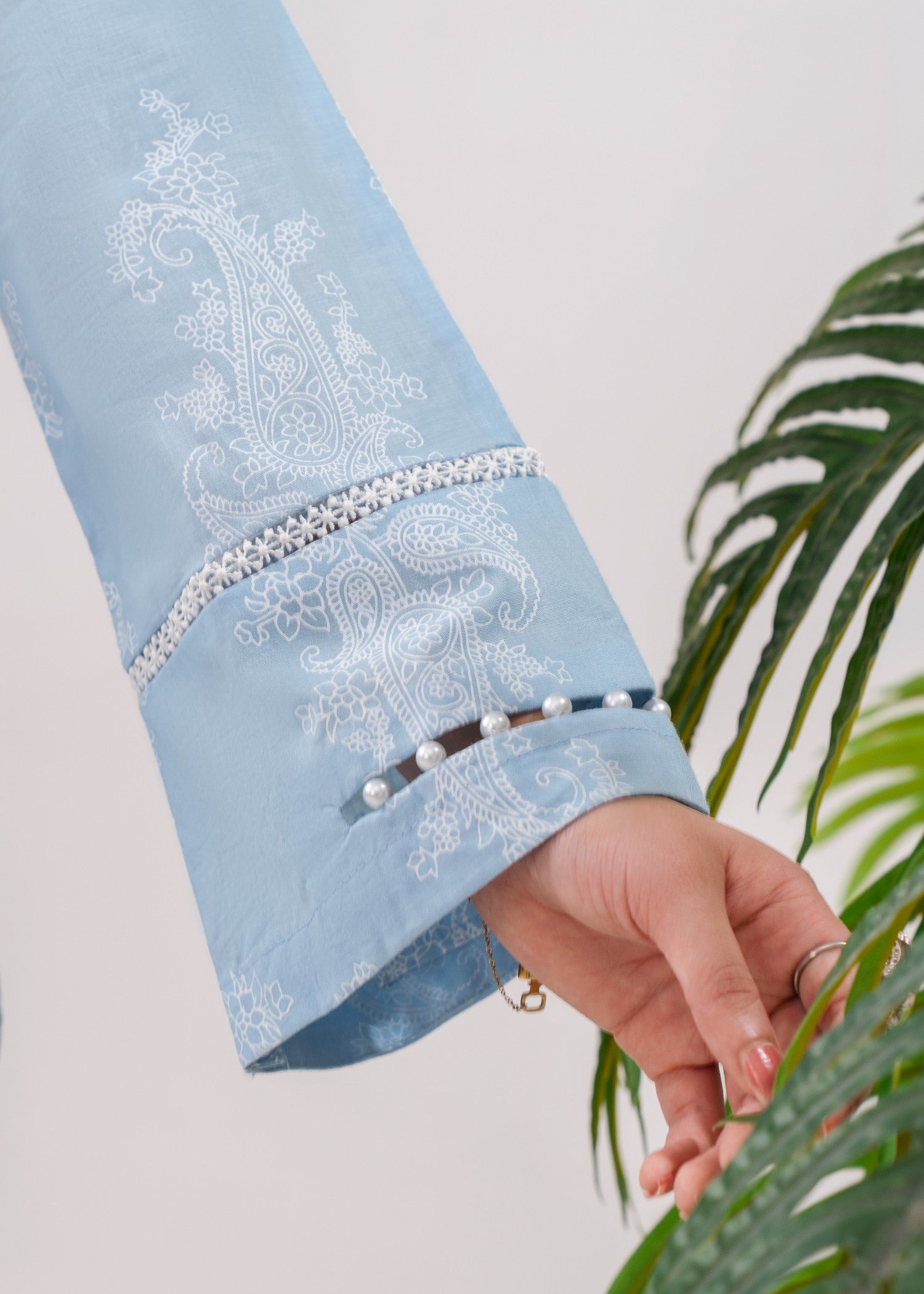 Hoorwani Hessonie Ice Blue Women 2pcs