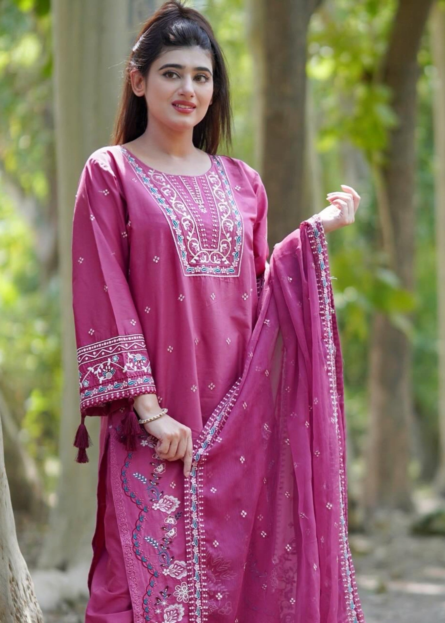 Chaudhary Arts Alishah Embroidered Women 3pcs