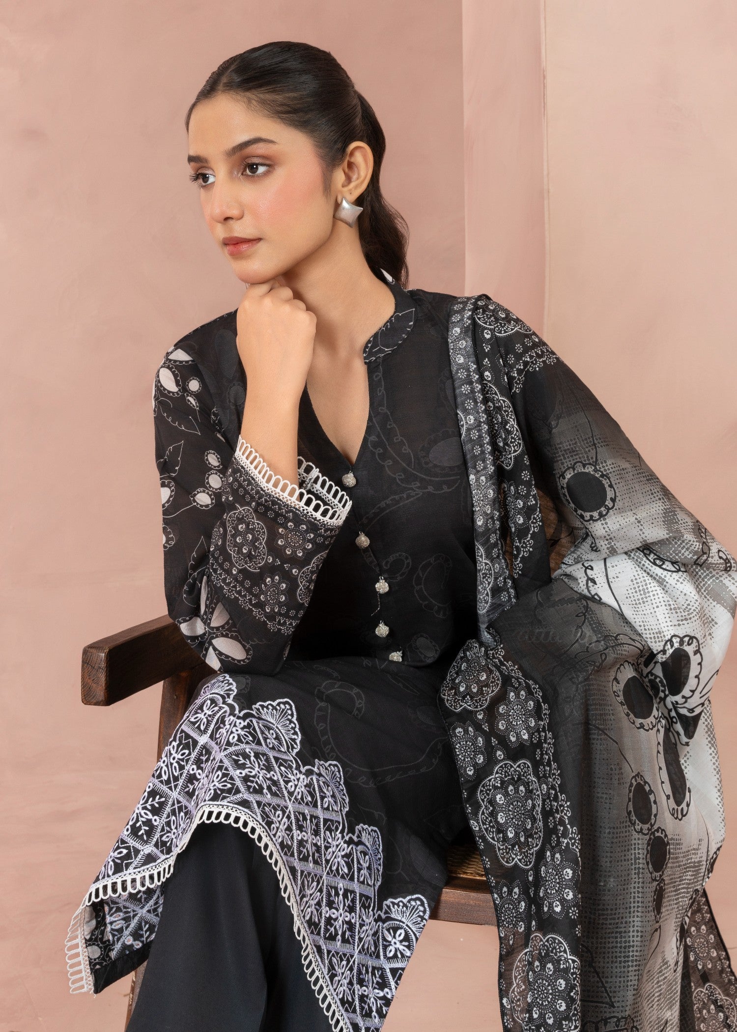 Zahr Pret Velour Women 3pcs