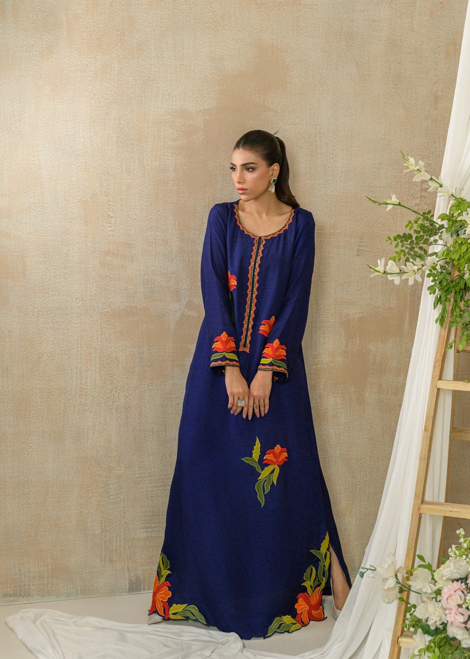 Alishba Kashif Amber Flora Women 1pcs