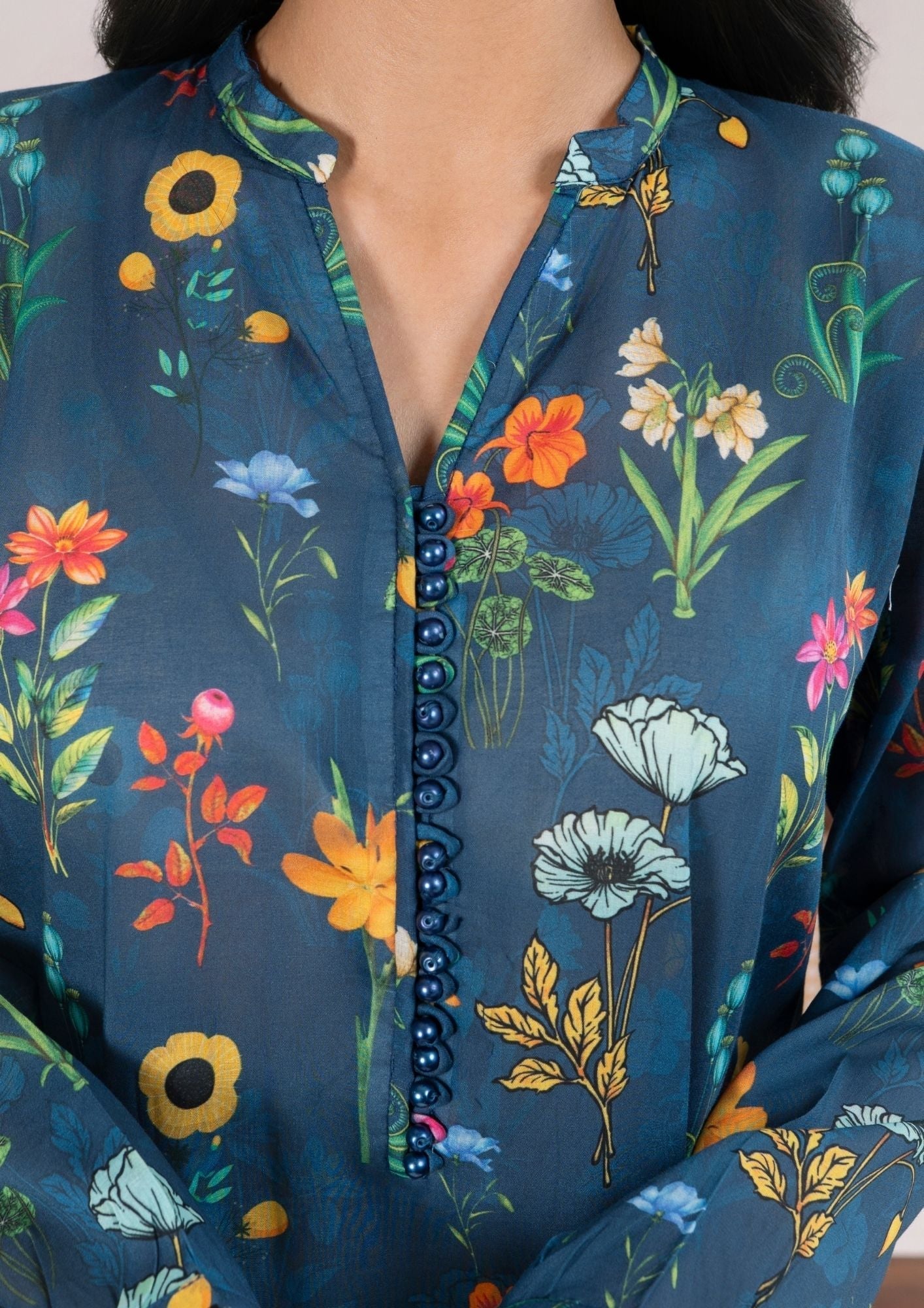 Alfatah Pret Printed Lawn with Embroidery RANAAI S25 0008 Women 3pcs