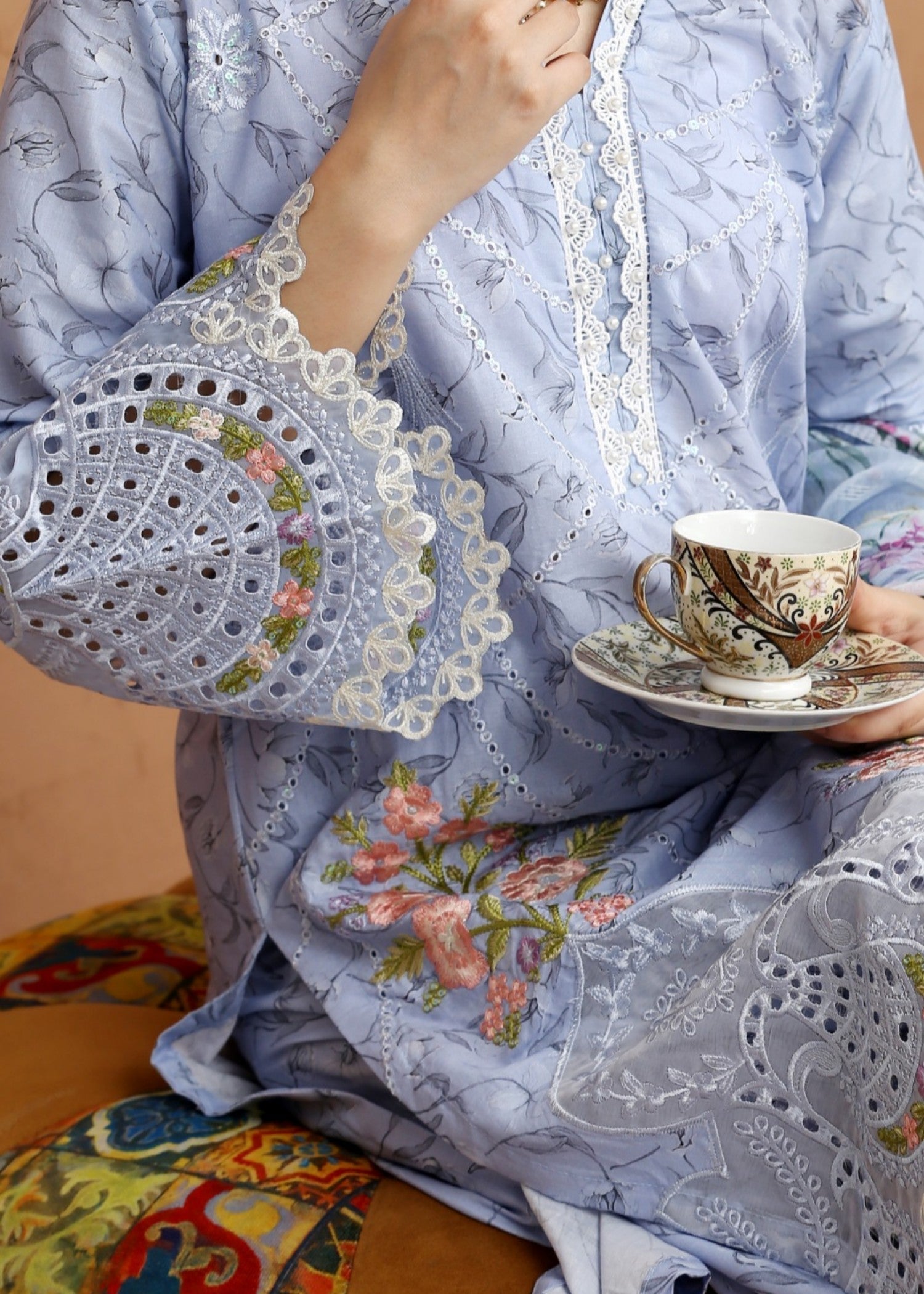 Mr Rai Attires Ariya Embroidered Women 3pcs