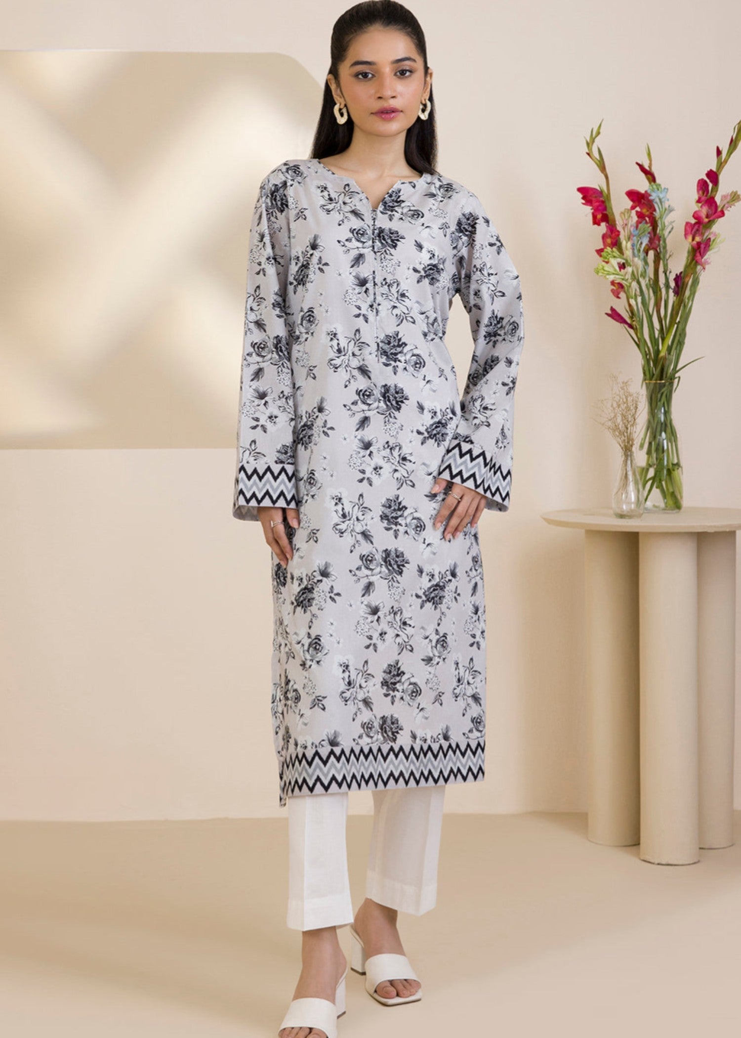 Zellbury WPS2512267 Grey Women 1pcs