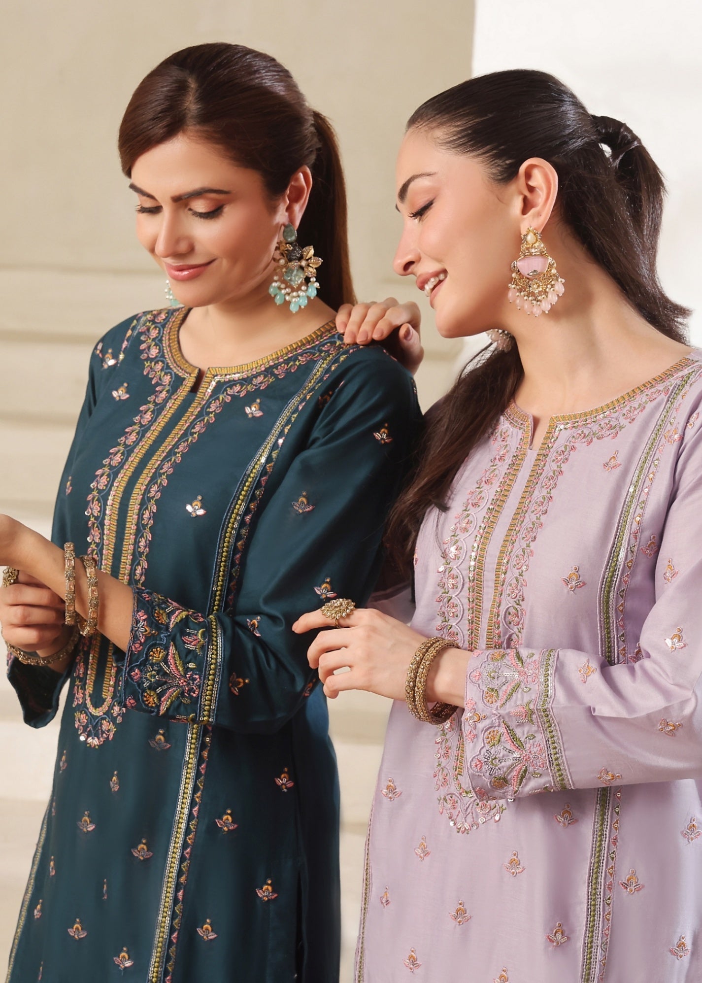 Ayra Pret Rang Deep Sea Green Women 2pcs