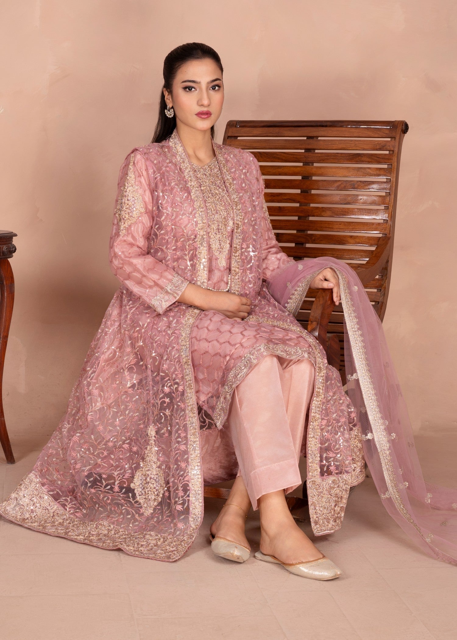 Four Season Boutique MALA GOWN PINK Women 4pcs